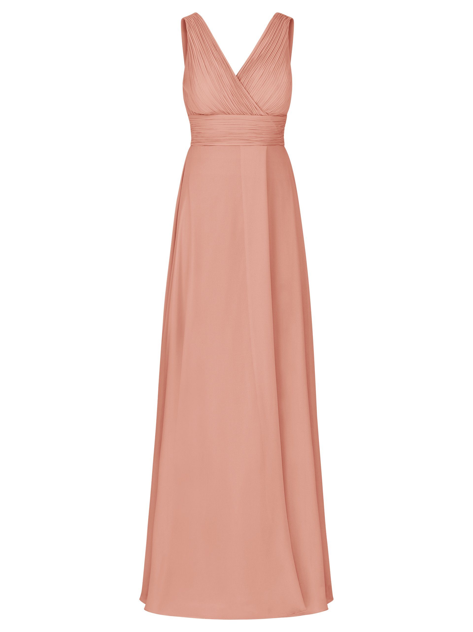 KRAIMOD Abendkleid mit V-ausschnitt vorne und Rückenausschnitt hinten mehr