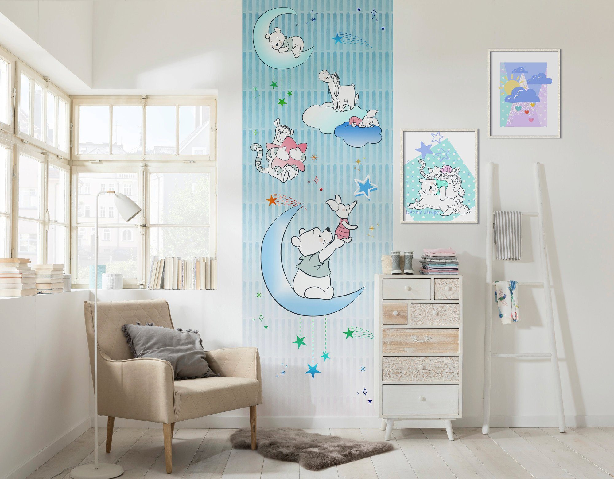 Komar Vliestapete, glatt, bedruckt, Kinderzimmer