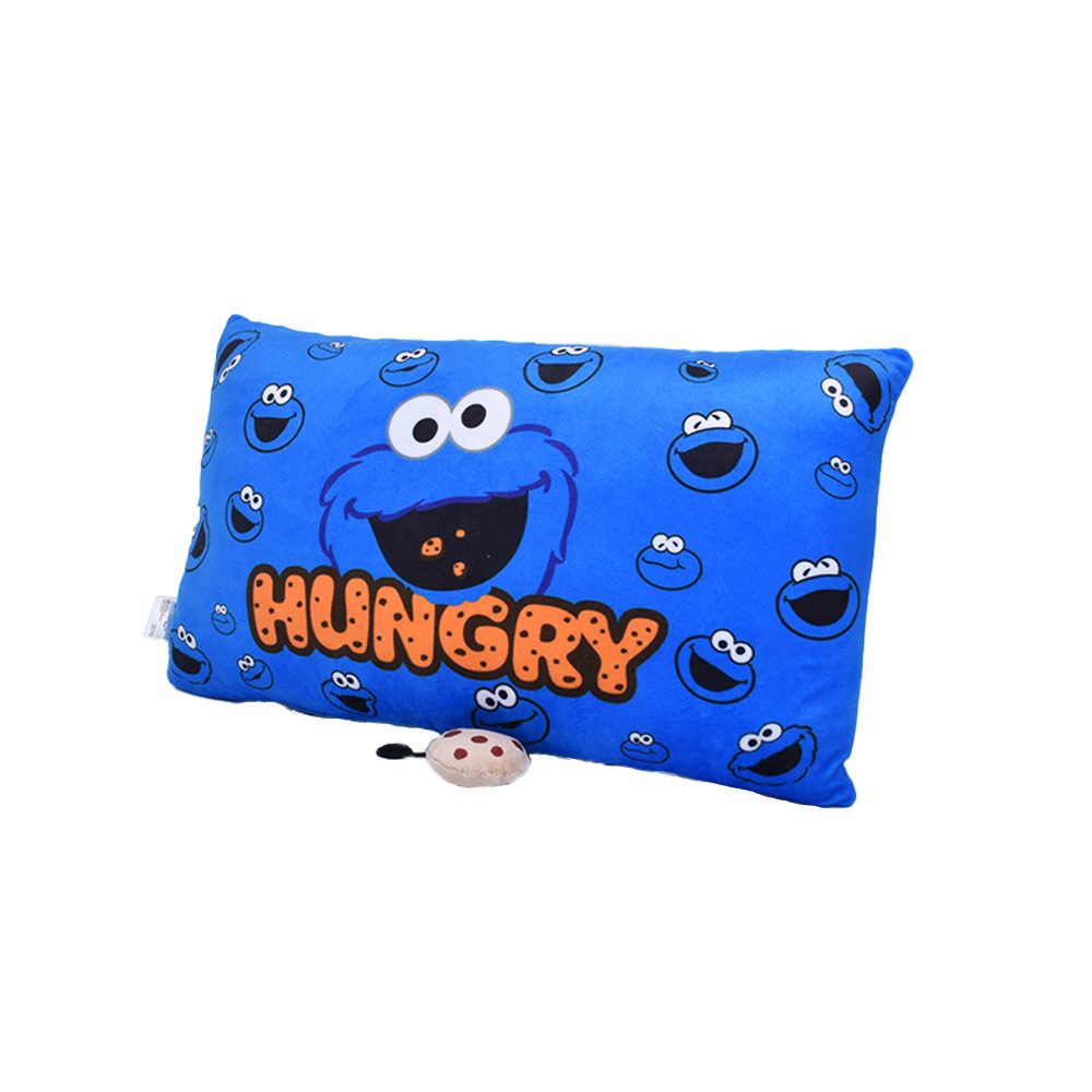 Sesamstrasse Dekokissen Krümelmonster Kissen rechteckig Hungry