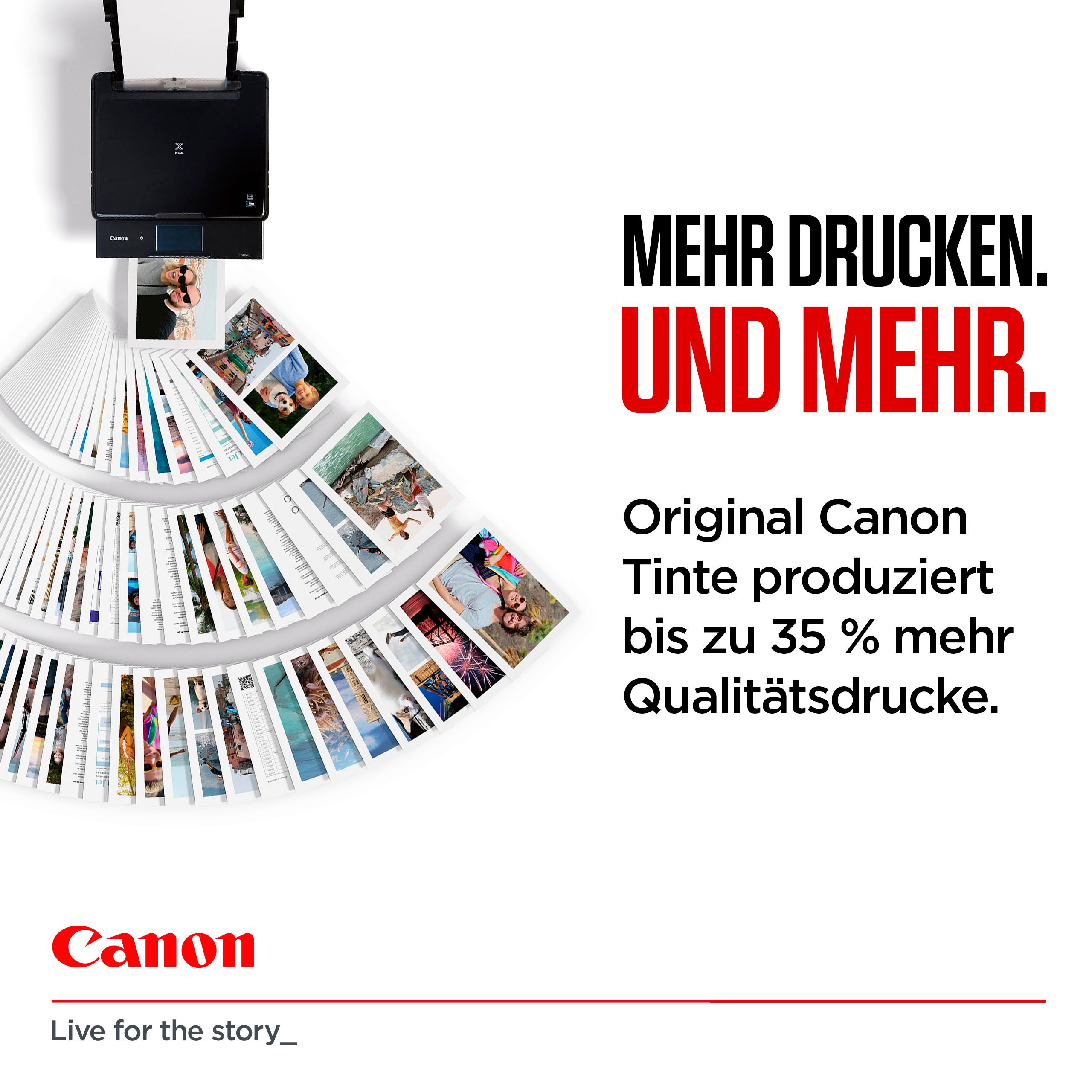 Canon CLI-581 BK/C/M/Y Tinte Multipack (2103C006) Tintenpatrone