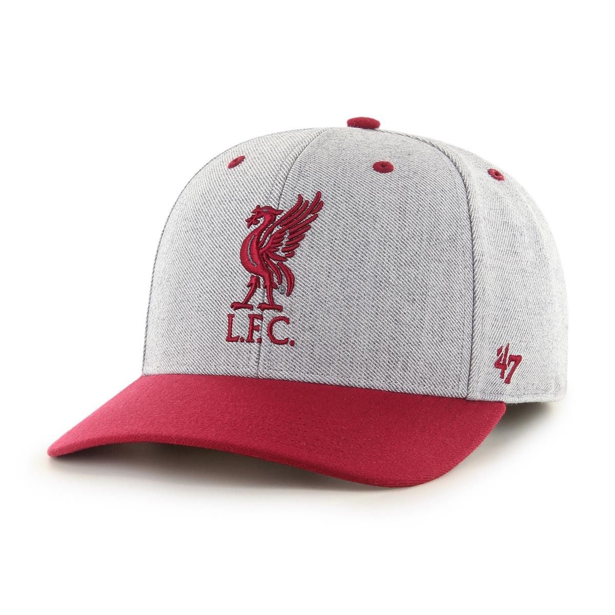 Snapback Cap '47 Brand EPL Liverpool FC Storm Cloud TT '47 MVP DP Cap charcoal