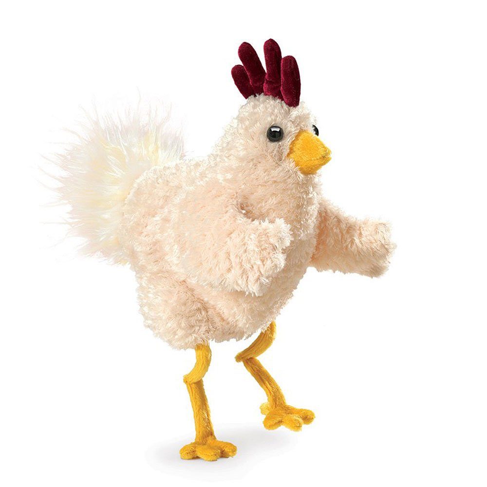 Folkmanis Handpuppen Handpuppe Folkmanis Handpuppe Lustiges Huhn 3030 (Packung)