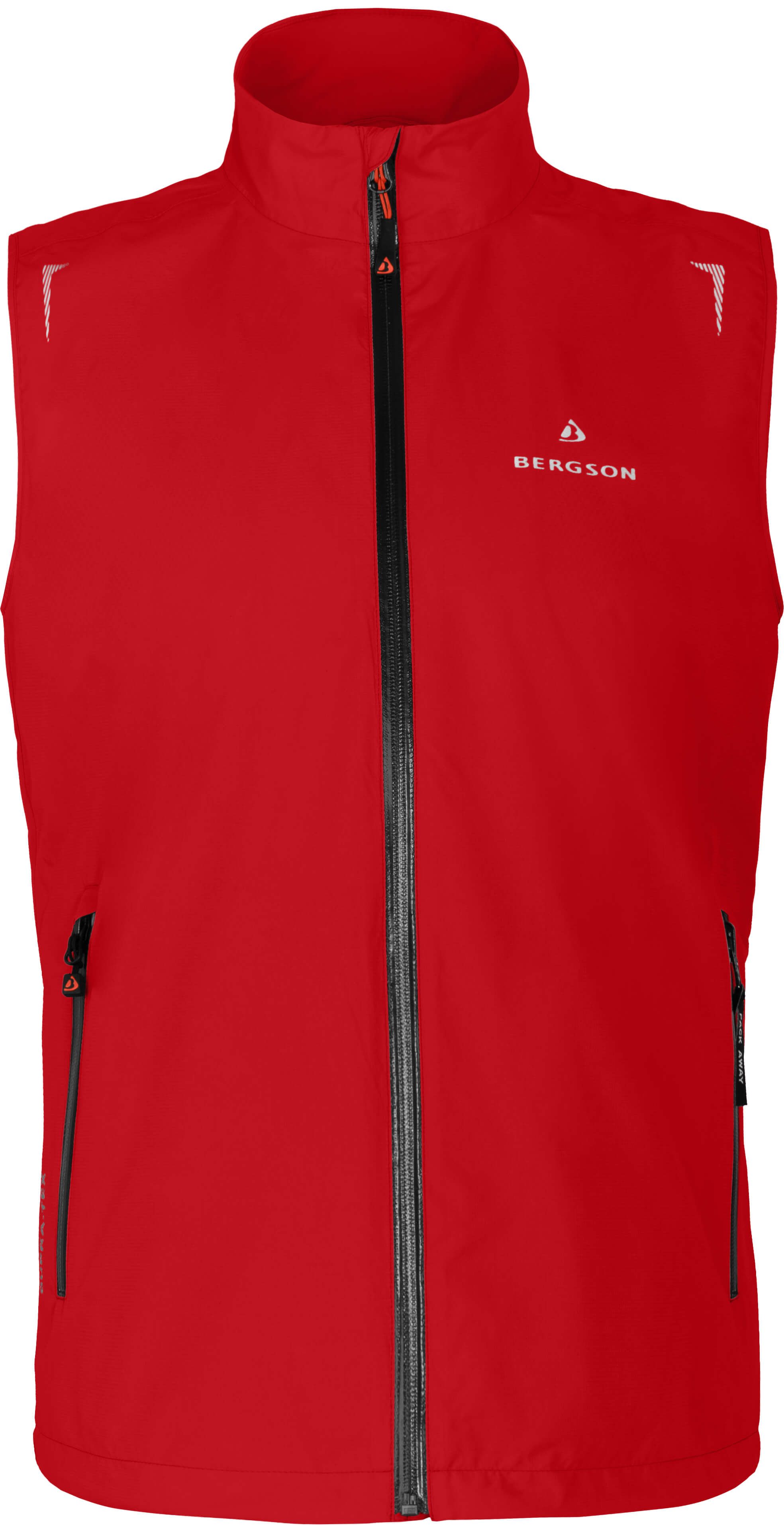 Bergson Regenjacke EGGEN Weste Herren Regenweste, günstig online kaufen