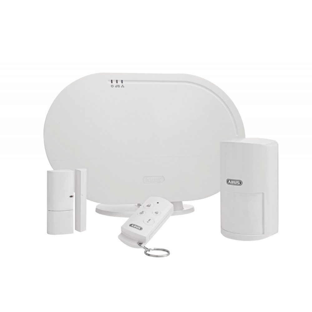 ABUS Smart Home Kamera Abus Smartvest Funk-Alarmanlage für Zuhause. (Nur für Innenräume, Smartvest, Smartvest, Batterie inklusive)