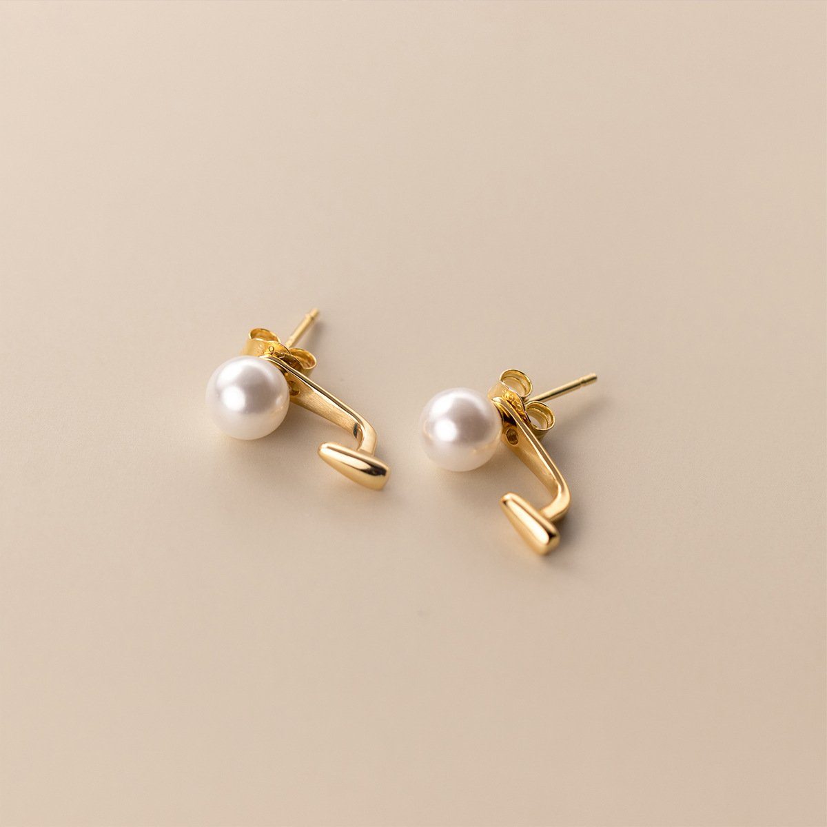 Ohrhänger Temperament Silber S925 Perlenohrringe Paar (2-tlg), für POCHUMIDUU Frauen Damen-Ohrringe