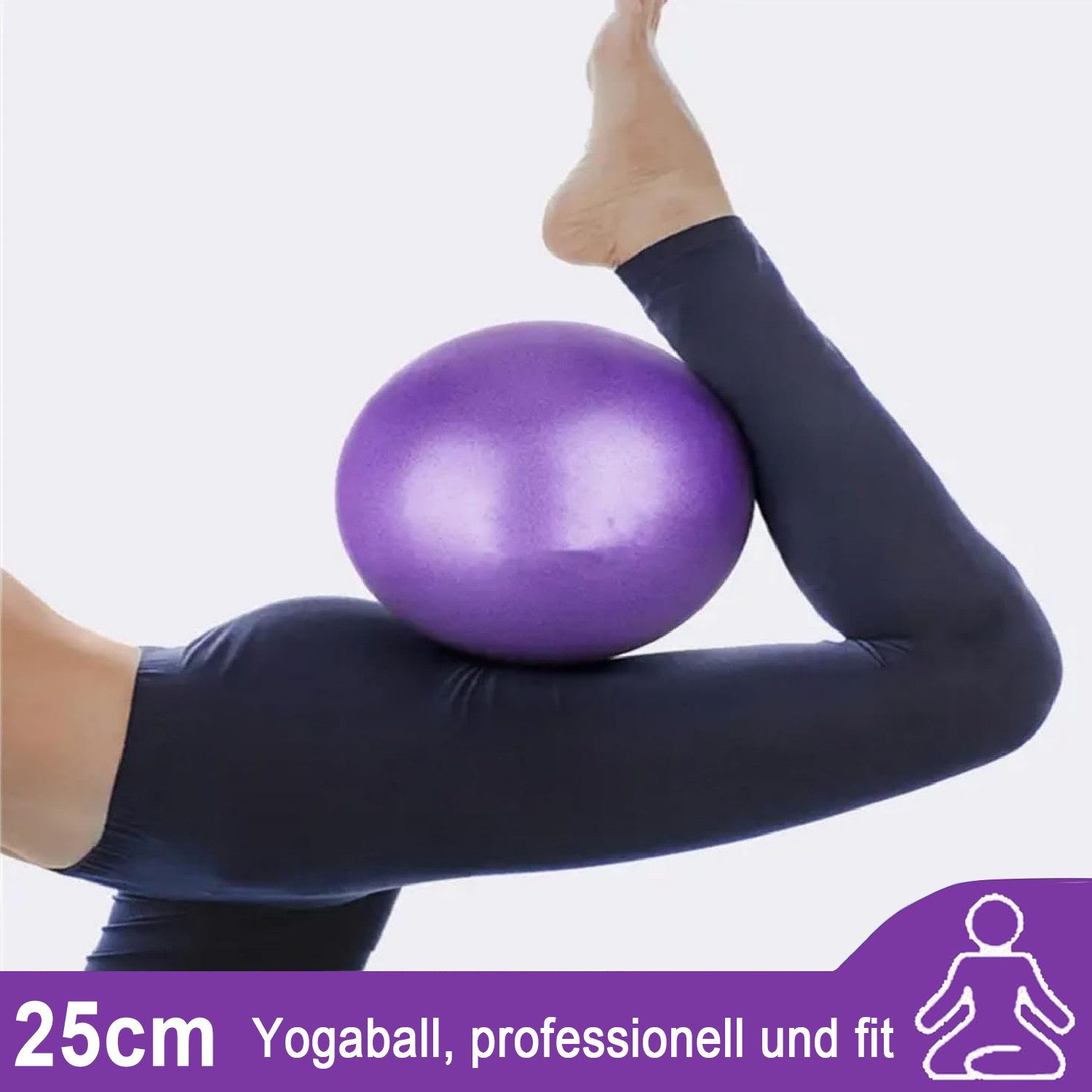 Refined Living Pilates-Ring Pilates Kit für Frauen Pilates Ball, Resistance Band, Pilates Ring (Pilates Set für Zuhause, Oberschenkeltrainer Yogaball Fitness zubehör, Fitnessbänder Set für Beine, Arme und Oberschenkel, Abnehm-Equipment), Geschenke für Familie, Liebhaber, Freundinnen, Ehefrauen