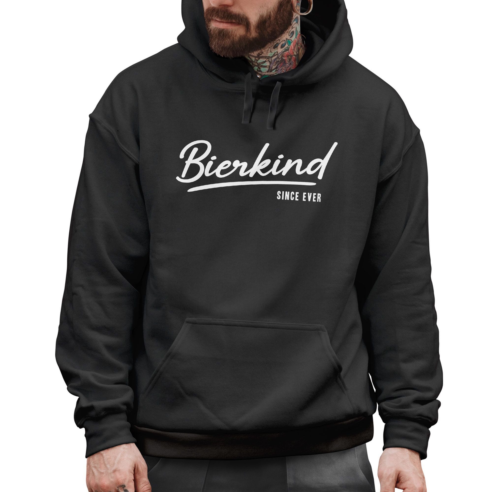 MoonWorks Hoodie Hoodie Herren für das Oktoberfest Bierkind Since Ever Ersatz Tracht