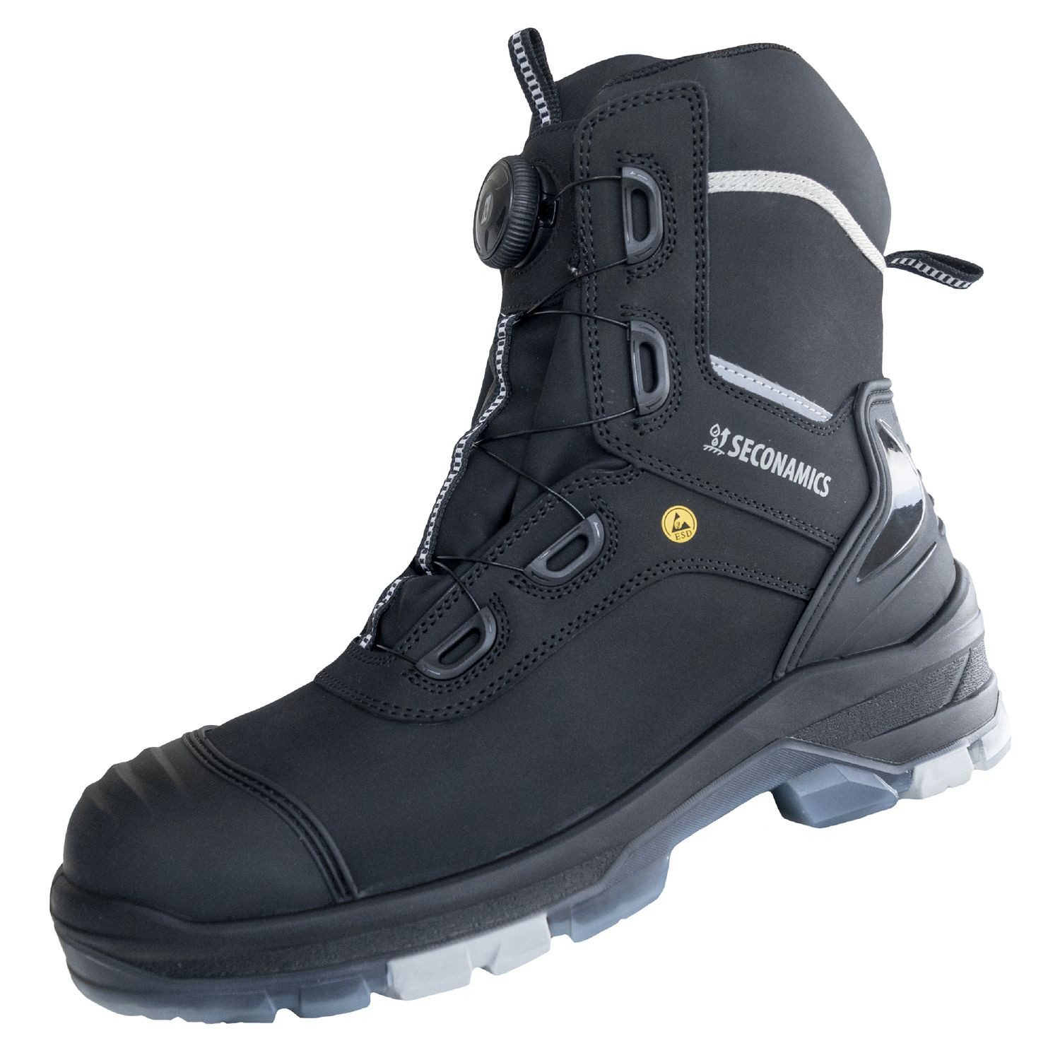 Nitras Sicherheitsstiefel S7S "ULTIMATE HIGH FIT" schwarz Sicherheitsstiefel