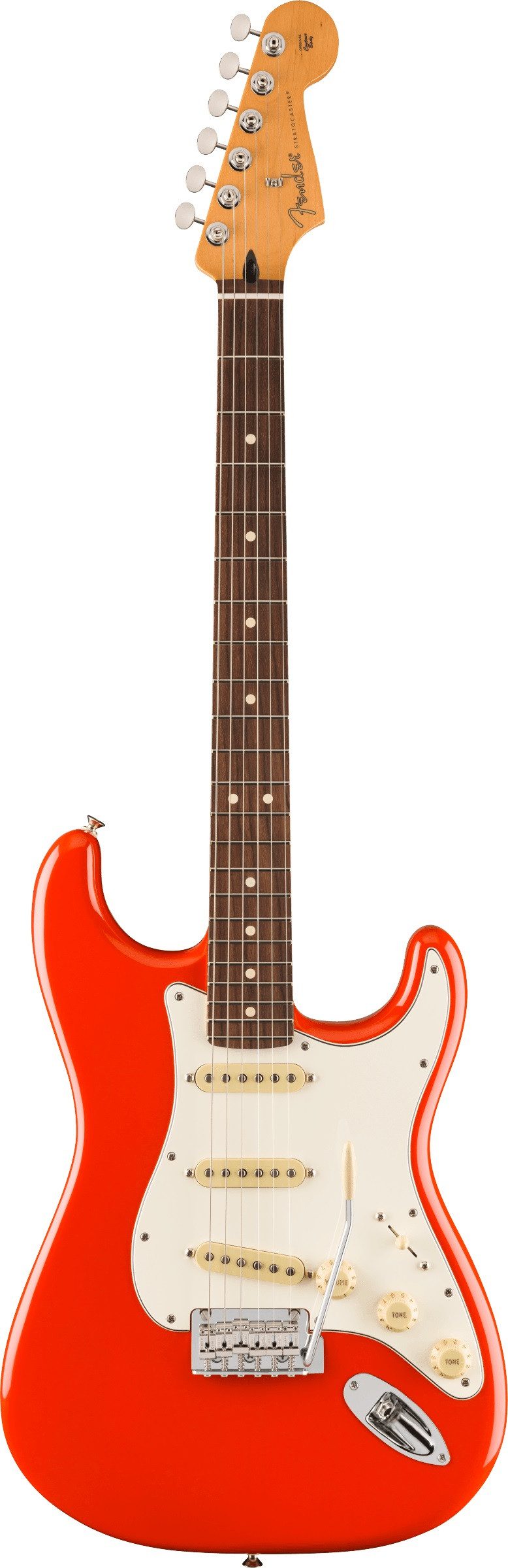 Fender E-Gitarre Fender Player II Stratocaster RW CR