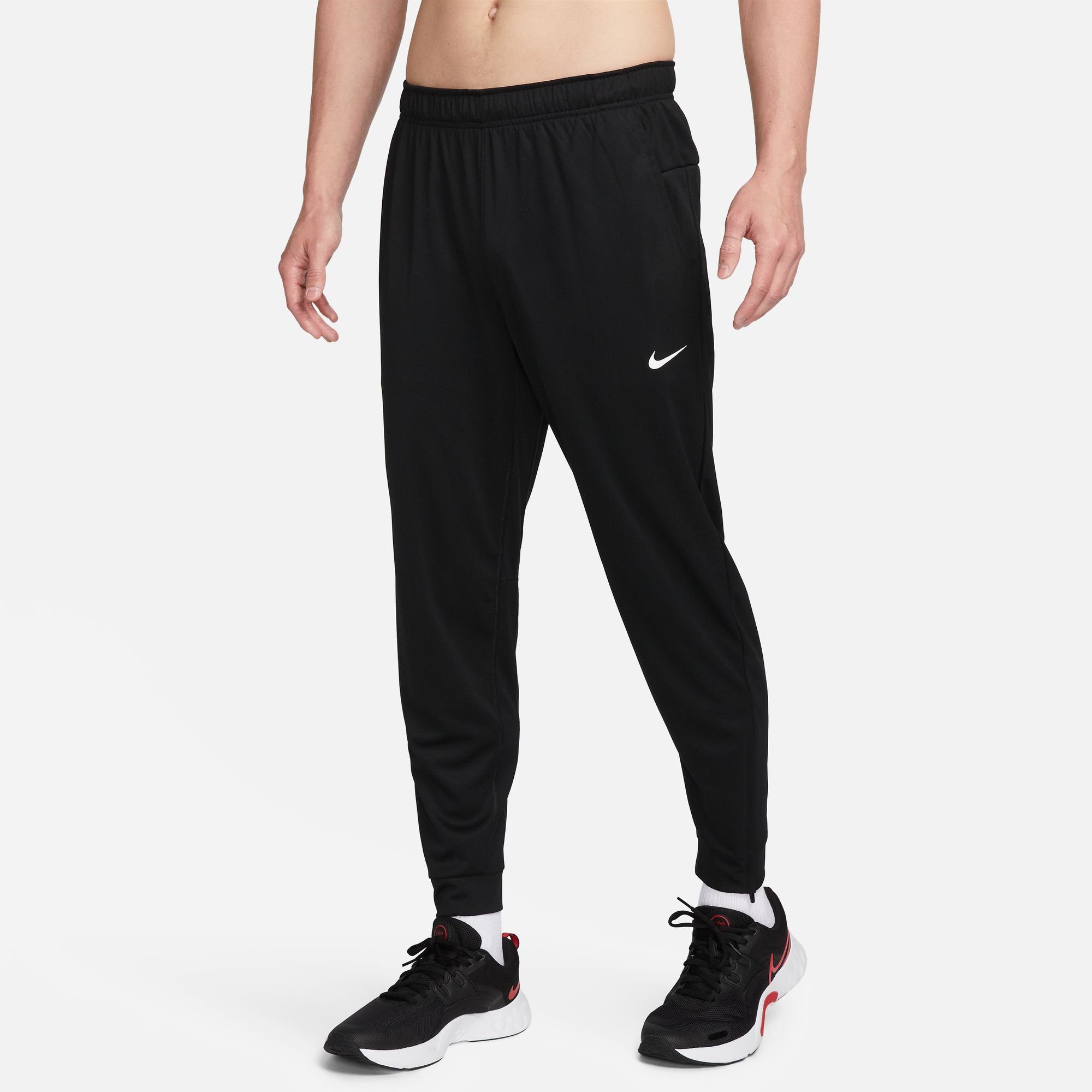 Nike Trainingshose DRI-FIT TOTALITY MEN'S TAPERED FITNESS PANTS BLACK/WHITE