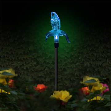Bifurcation LED Außen-Stehlampe 3er-Pack LED-Solar-Gartenlichtdekoration für Partys und mehr