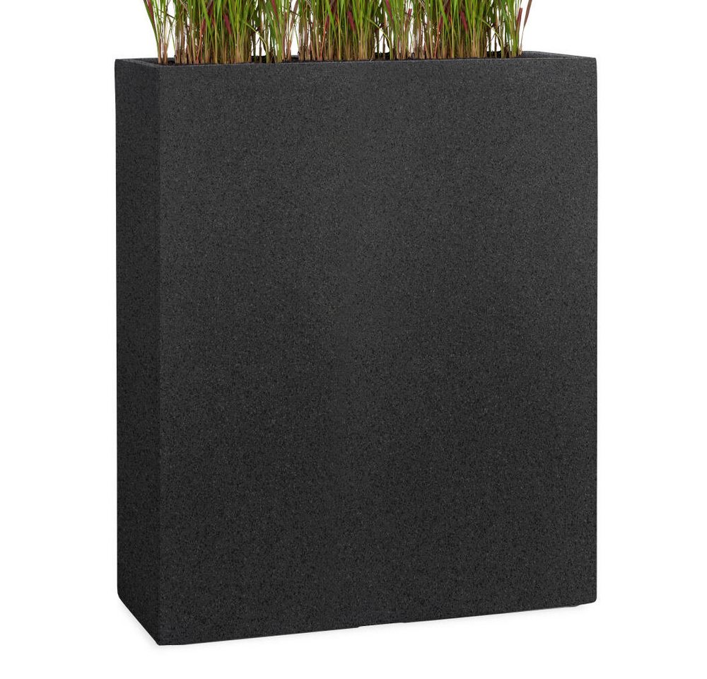Pflanzwerk® Pflanzkübel DIVIDER Premium Blumenkübel Raumteiler Hochbeet Fiberglas, Fiberglas - Handgefertigt - Rechteckig - Frostbeständig