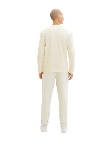 TOM TAILOR Langarmshirt aus strukturiertem Gewebe günstig online kaufen