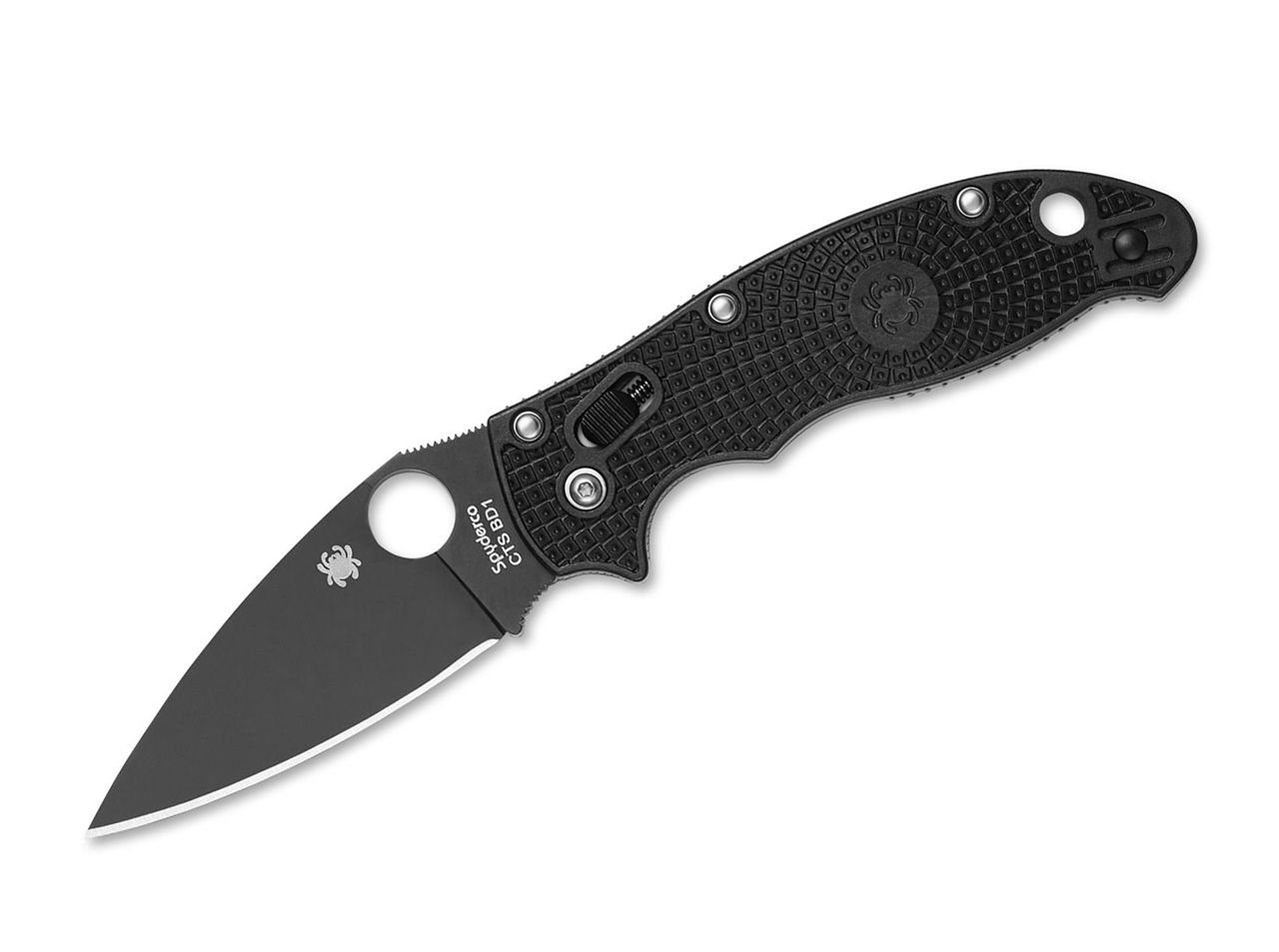 Spyderco Taschenmesser Taschenmesser Manix 2 Lightweight All Black