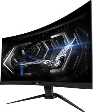 Gigabyte AORUS CV27Q Gaming-Monitor (68,6 cm/27 ", 2560 x 1440 px, QHD, 1 ms Reaktionszeit, 165 Hz, VA LED, Neigbarkeit -20°C ~ +20°C)