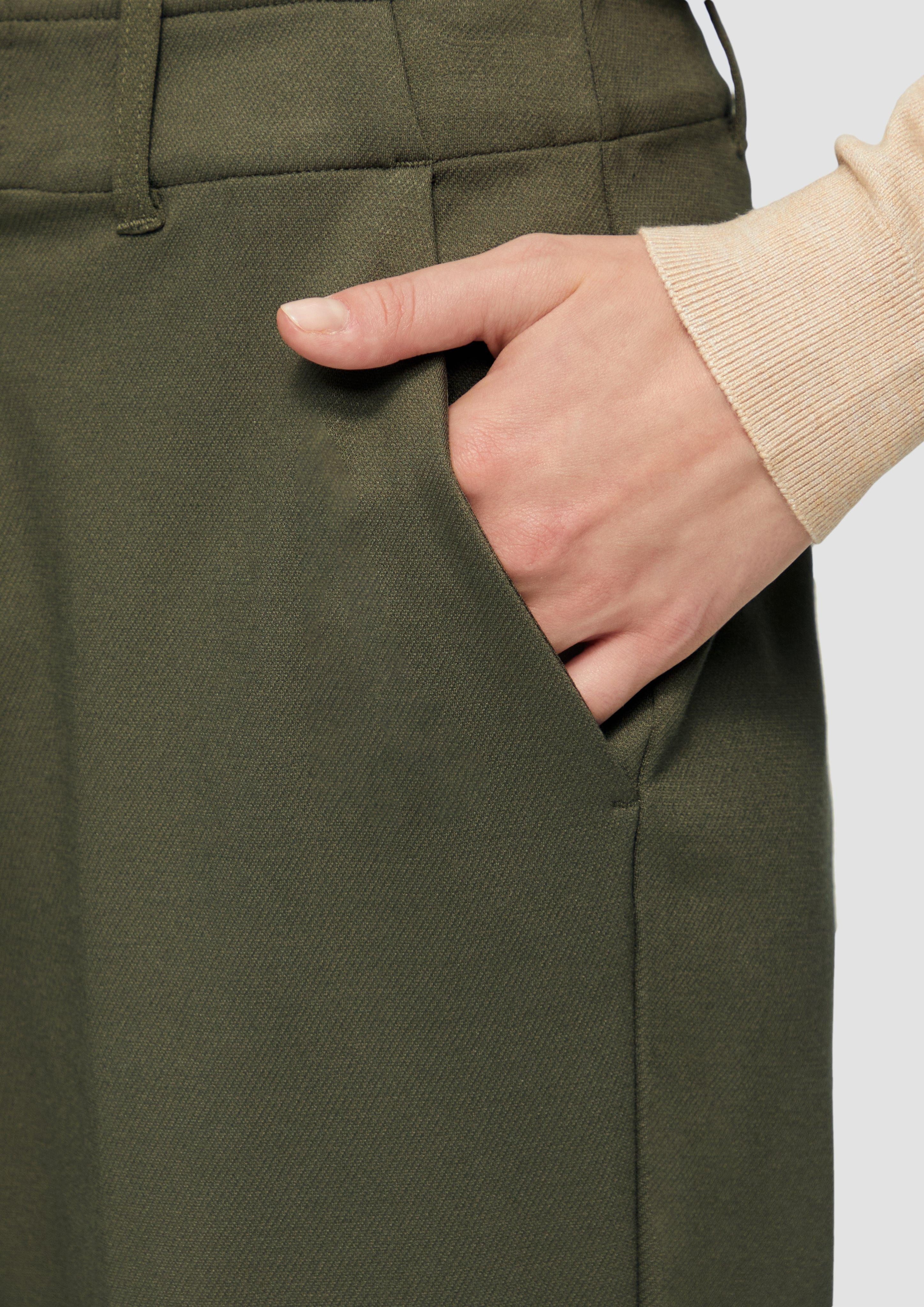 s.Oliver Stoffhose Hose aus Interlockjersey mit günstig online kaufen