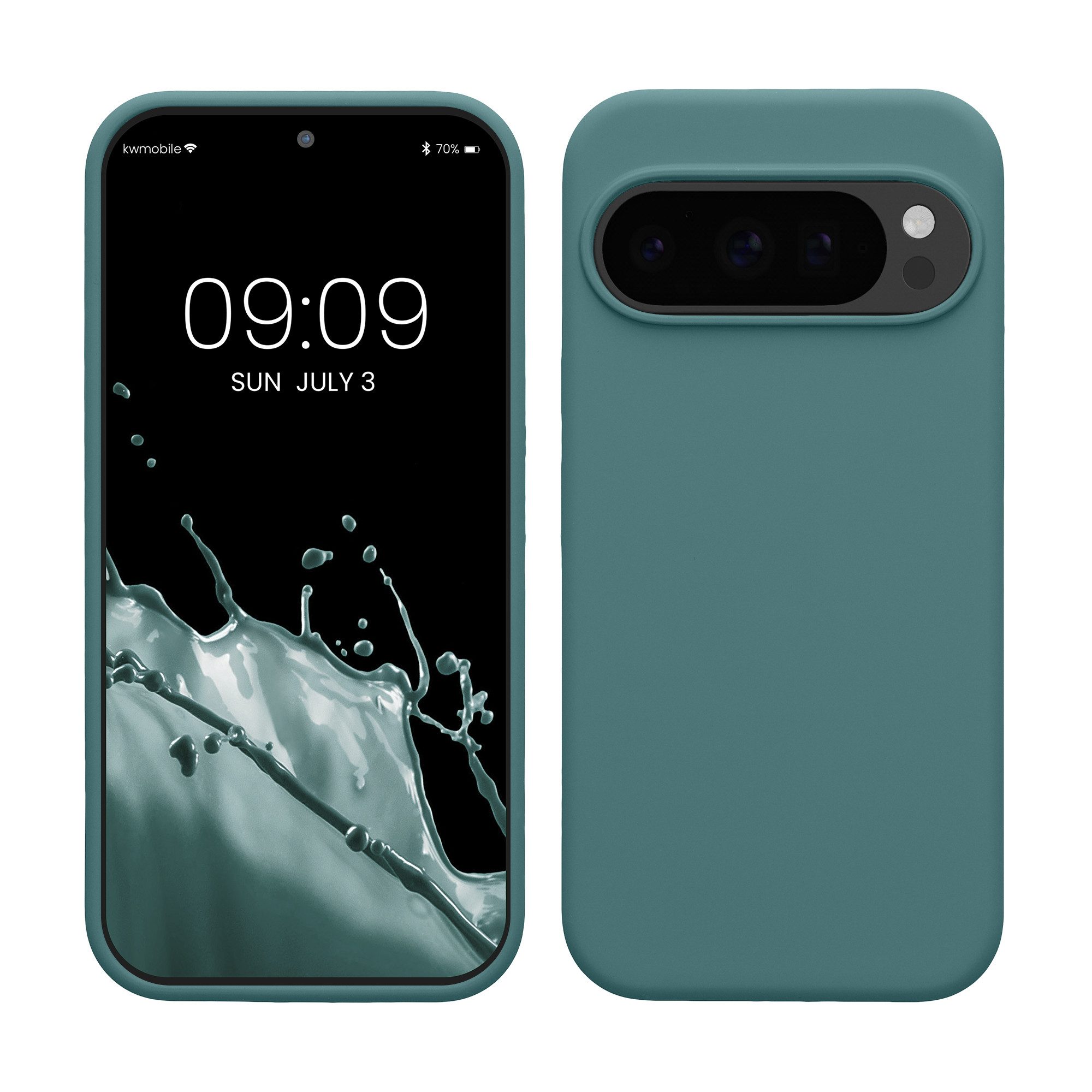 kwmobile Smartphone-Hülle Handyhülle für Google Pixel 10 / Pixel 10 Pro Hülle, Weiches Handy Silikon Case - Schutzhülle Cover