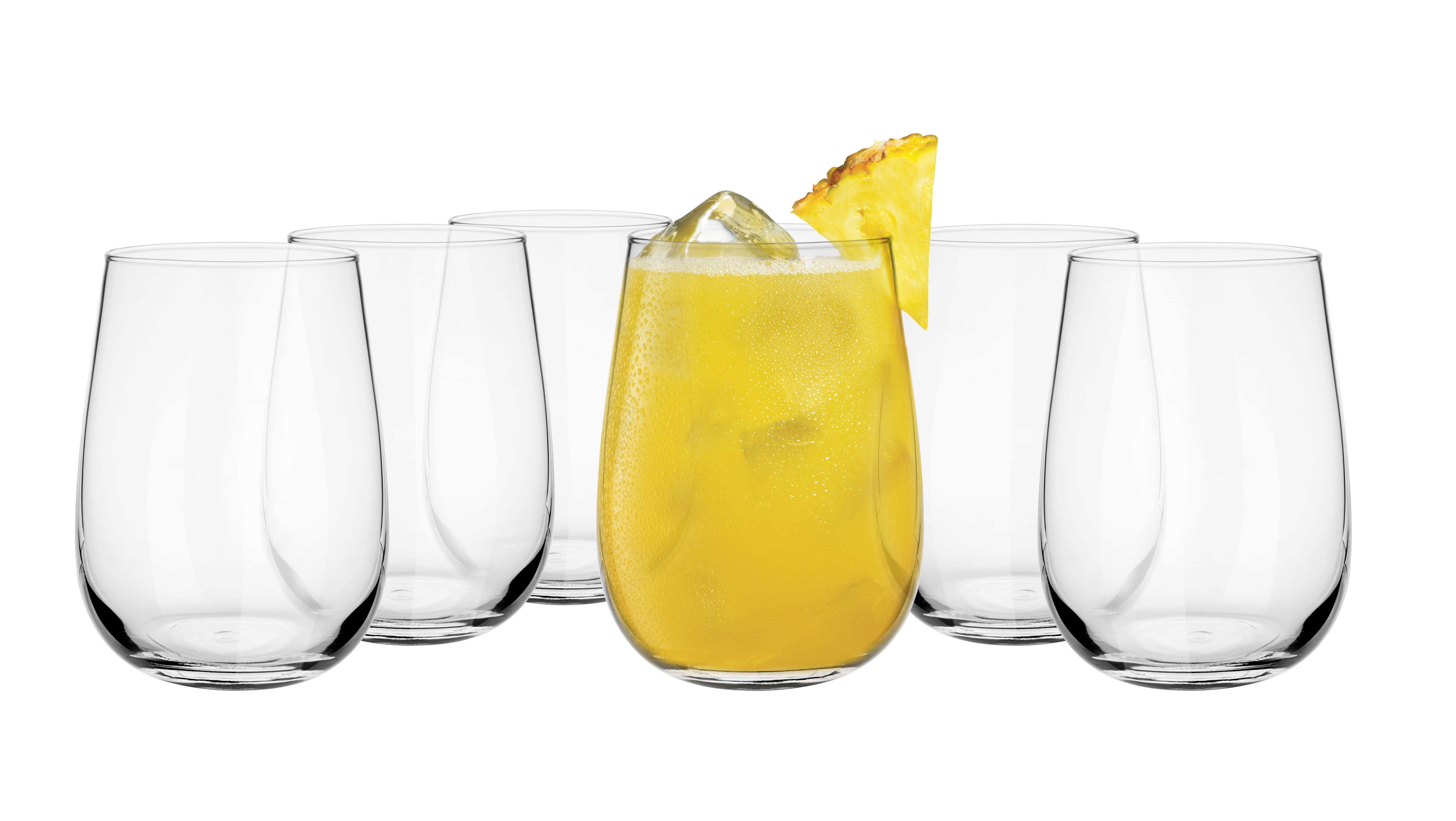 Longdrinkglas 6 Trinkgläser 430ml Saftgläser Longdrinkgläser Cocktailgläser