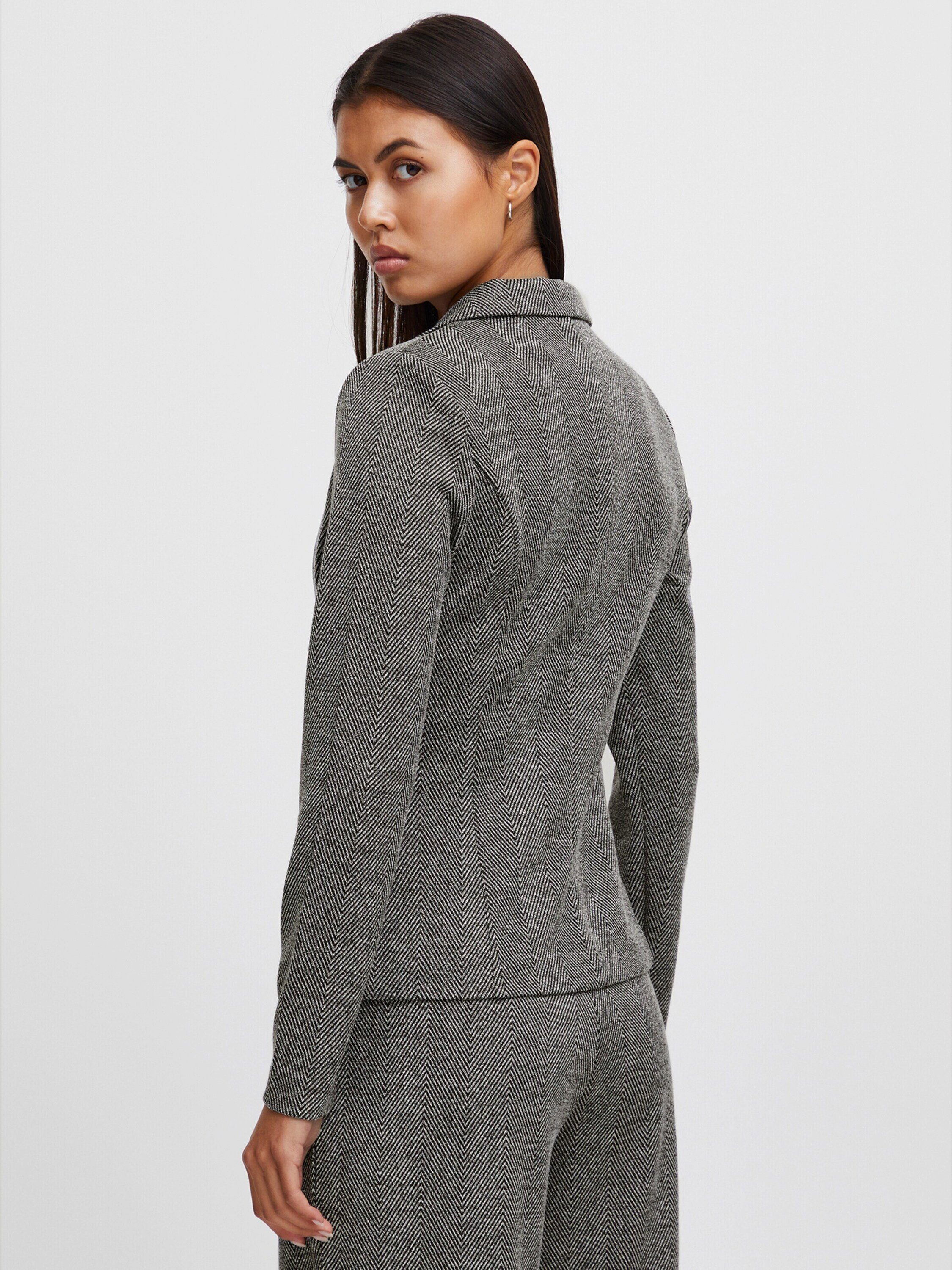 Ichi Kurzblazer Kate (1-tlg) Plain/ohne Details