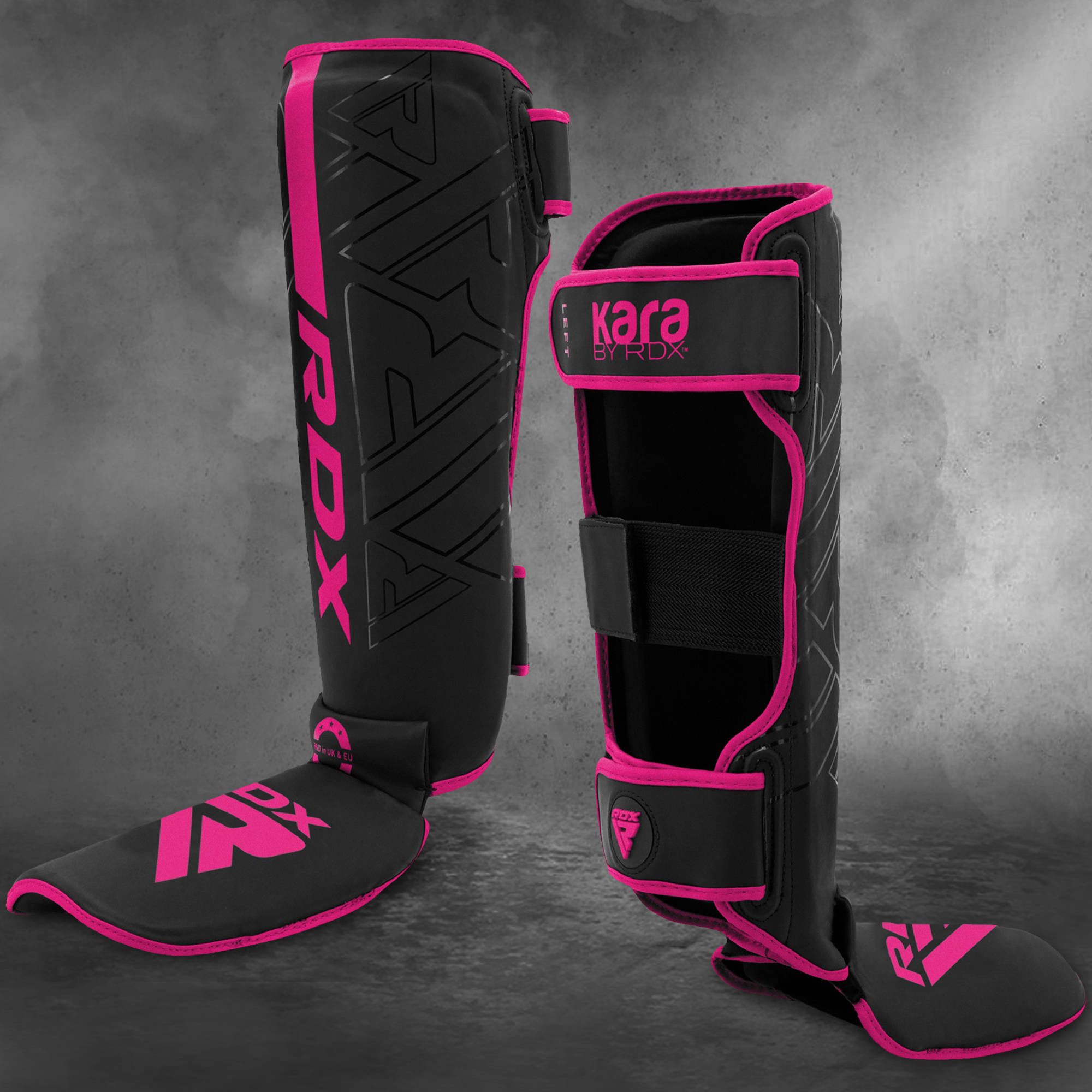 RDX Sports Schienbeinschutz RDX Schienbeinschoner für Kickboxen, MMA Fighting und Training Pads