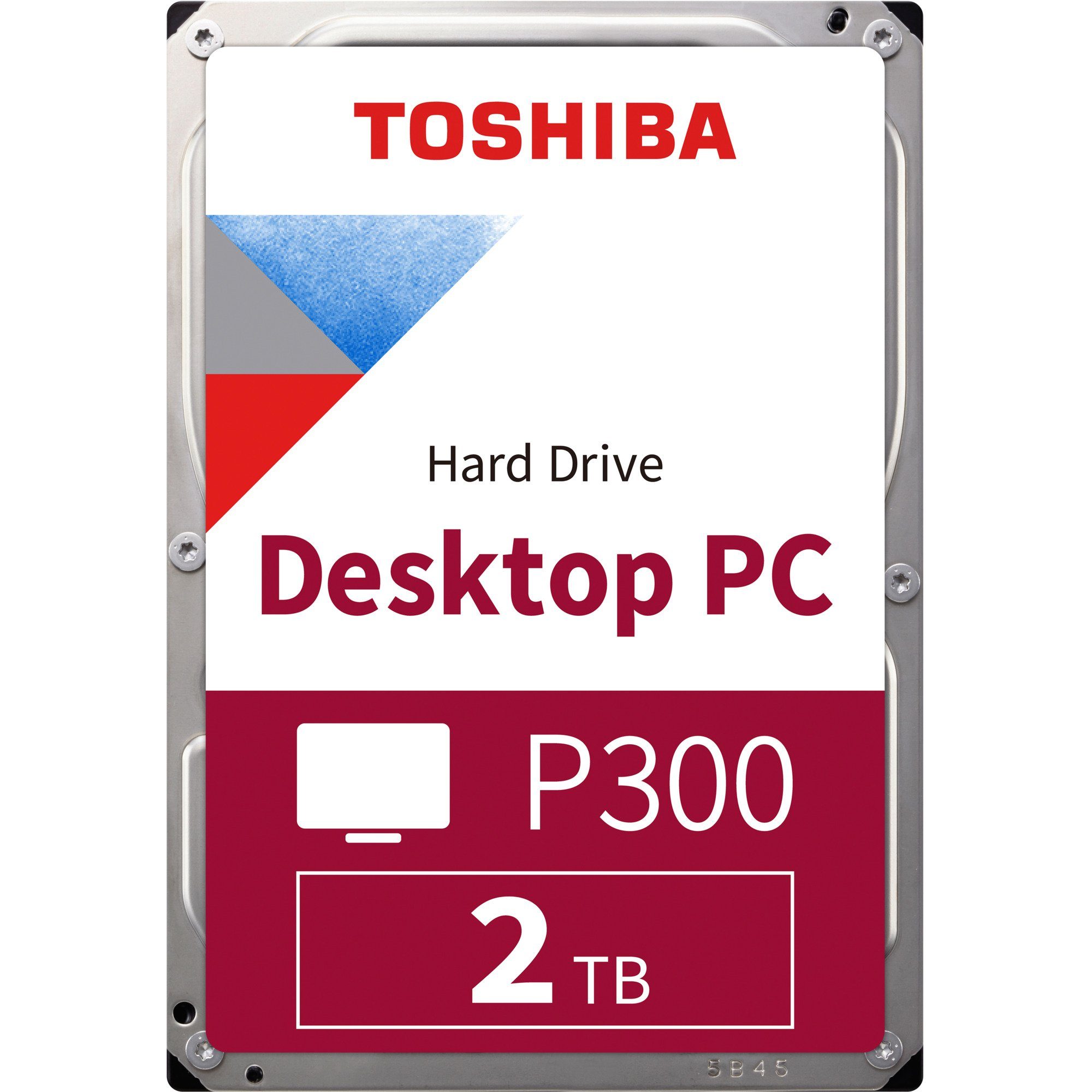 Toshiba Toshiba P300 2 TB, Festplatte, (SATA 6 Gb/s, 3,5) interne HDD-Festplatte (2 TB) 3.5"