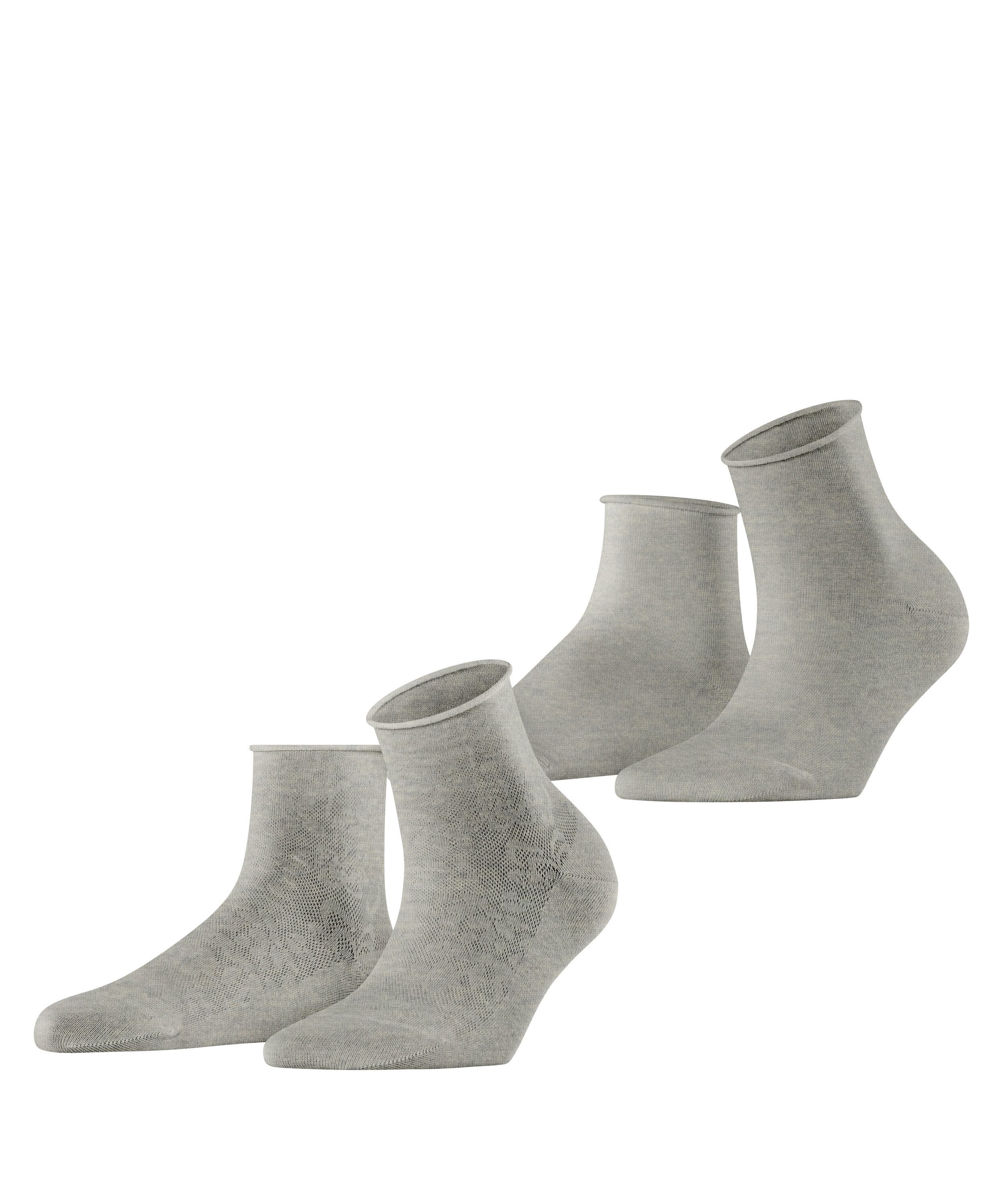 Kurzsocken Lacy Flowers 2-Pack Kurzsocken