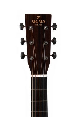 Sigma Guitars Westerngitarre S000M-18 Westerngitarre, mit Softshell-Koffer