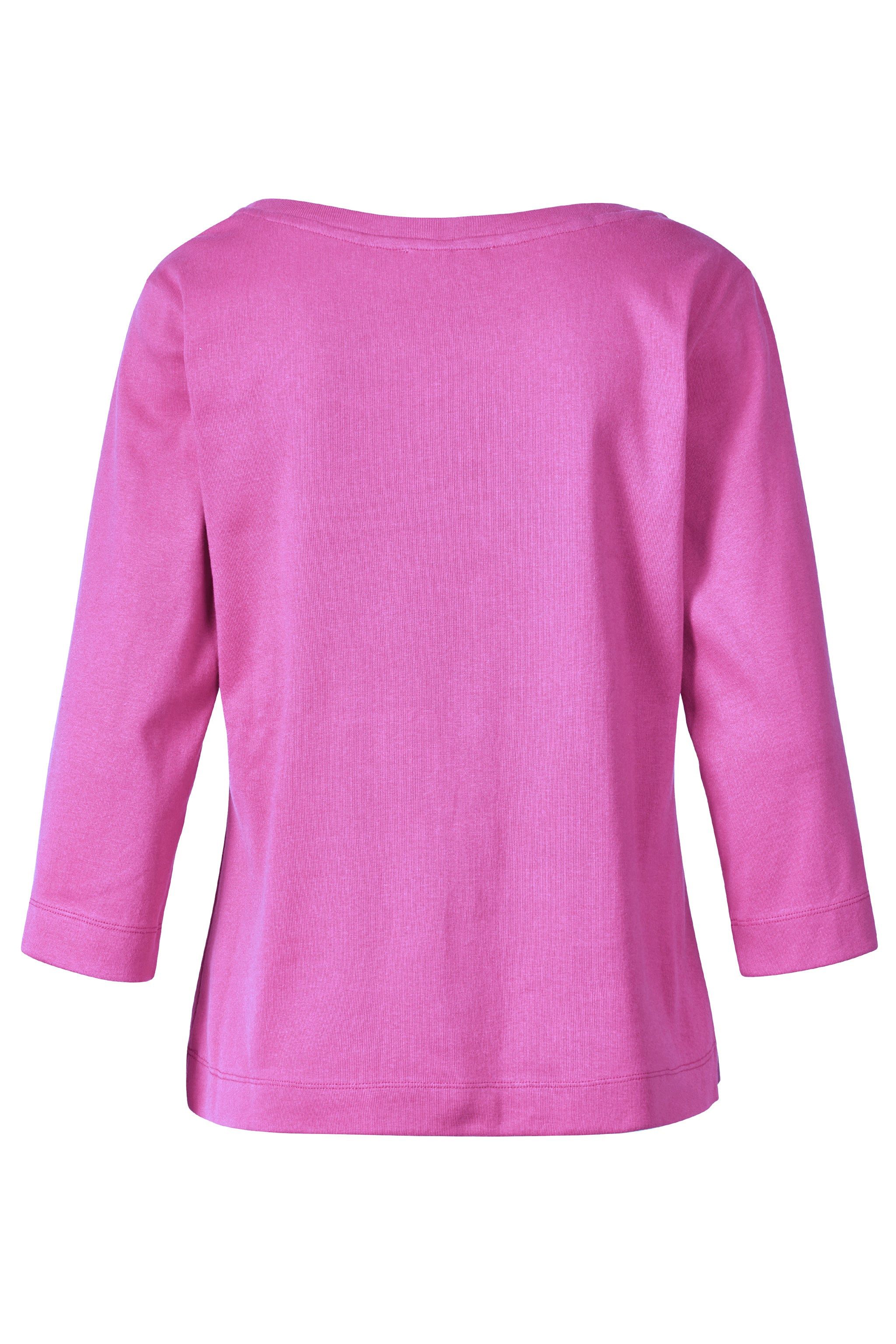 Himalaya Clothing 3/4-Arm-Shirt Basic Shirt 3/4 Arm Damen "Alma" mit Rundhalsausschnitt Bio-Baumwolle Vielseitiges Shirt mit hohem Tragekomfort – Bild 2 von 3