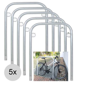TRUTZHOLM Fahrradständer 5x Fahrradanlehnbügel zum Einbetonieren ca. 780 mm breit Fahrradstände