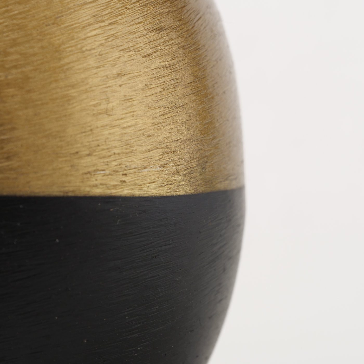BOLTZE Teelichthalter Anelo – Elegantes Windlicht in Gold und Schwarz, Handgefertigt – Bild 4 von 5