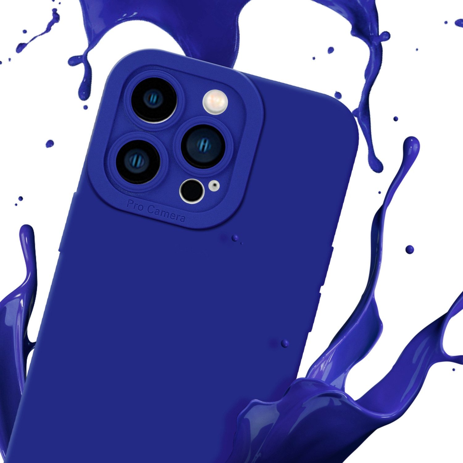 Cadorabo Handyhülle für iPhone 14 PRO MAX Hülle Apple iPhone 14 PRO MAX, Hülle Schutzhülle TPU Silikon Case Cover