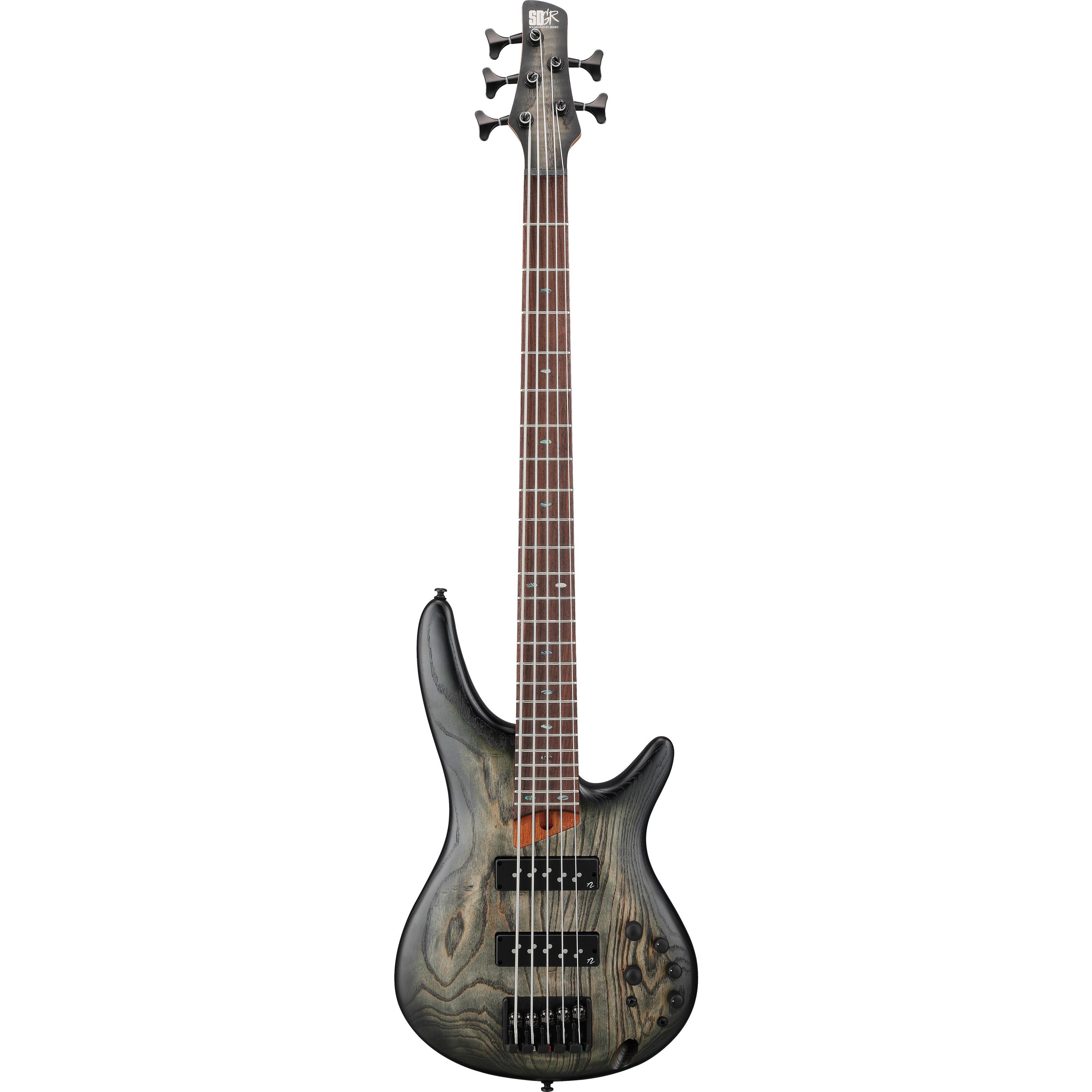 Ibanez E-Bass, E-Bässe, 5-Saiter E-Bässe, Standard SR605E-BKT Black Stained Burst - E-Bass