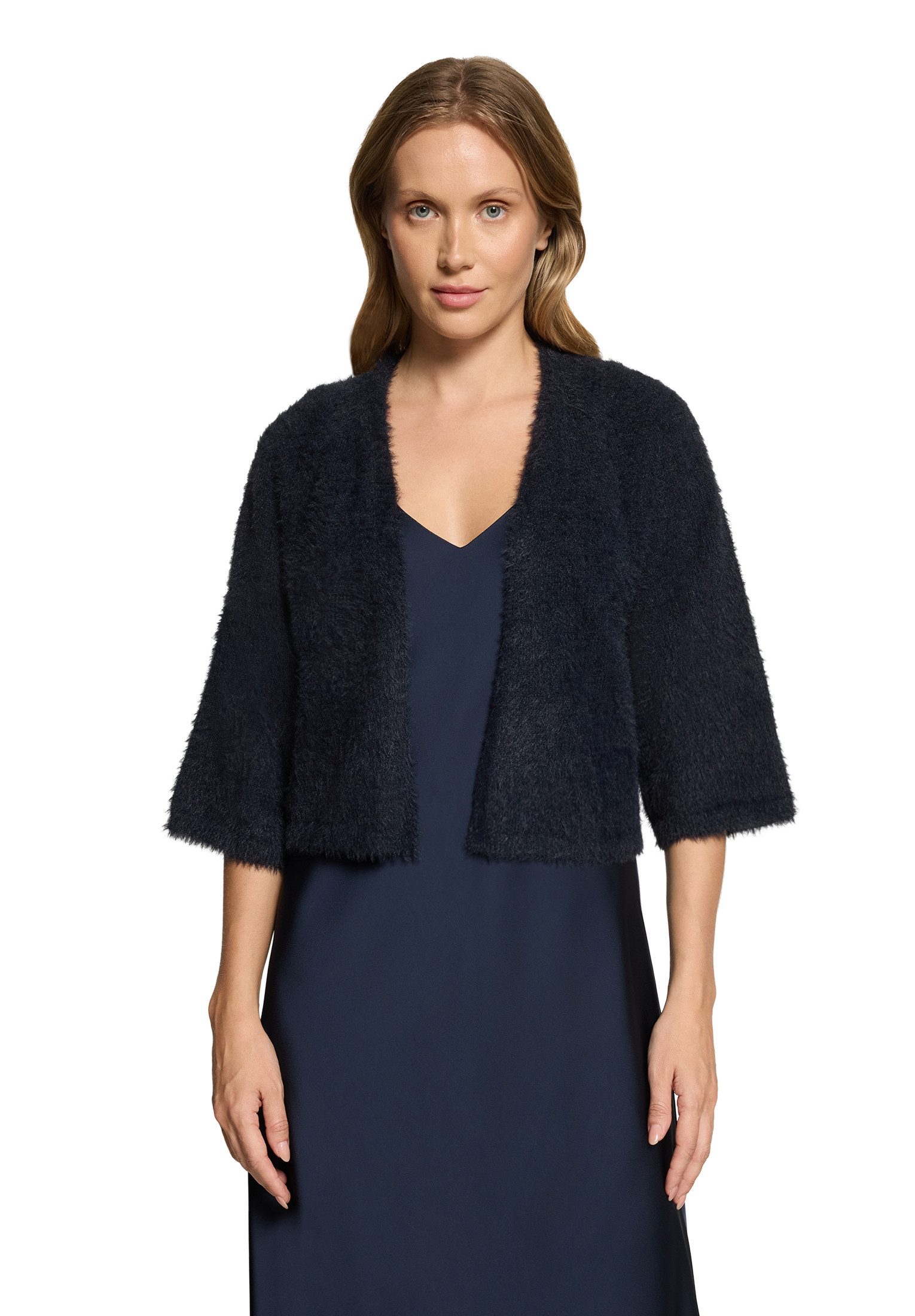 Vera Mont Strickjacke Damen mit 3/4 Arm (1-tlg)