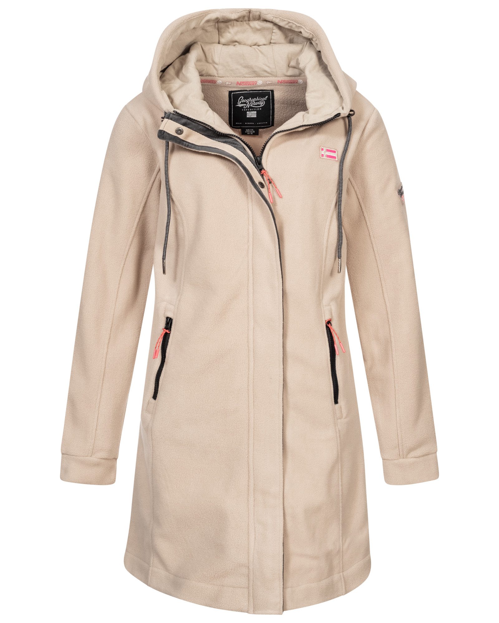 Geographical Norway Fleecejacke Damen Teddy Fleece günstig online kaufen