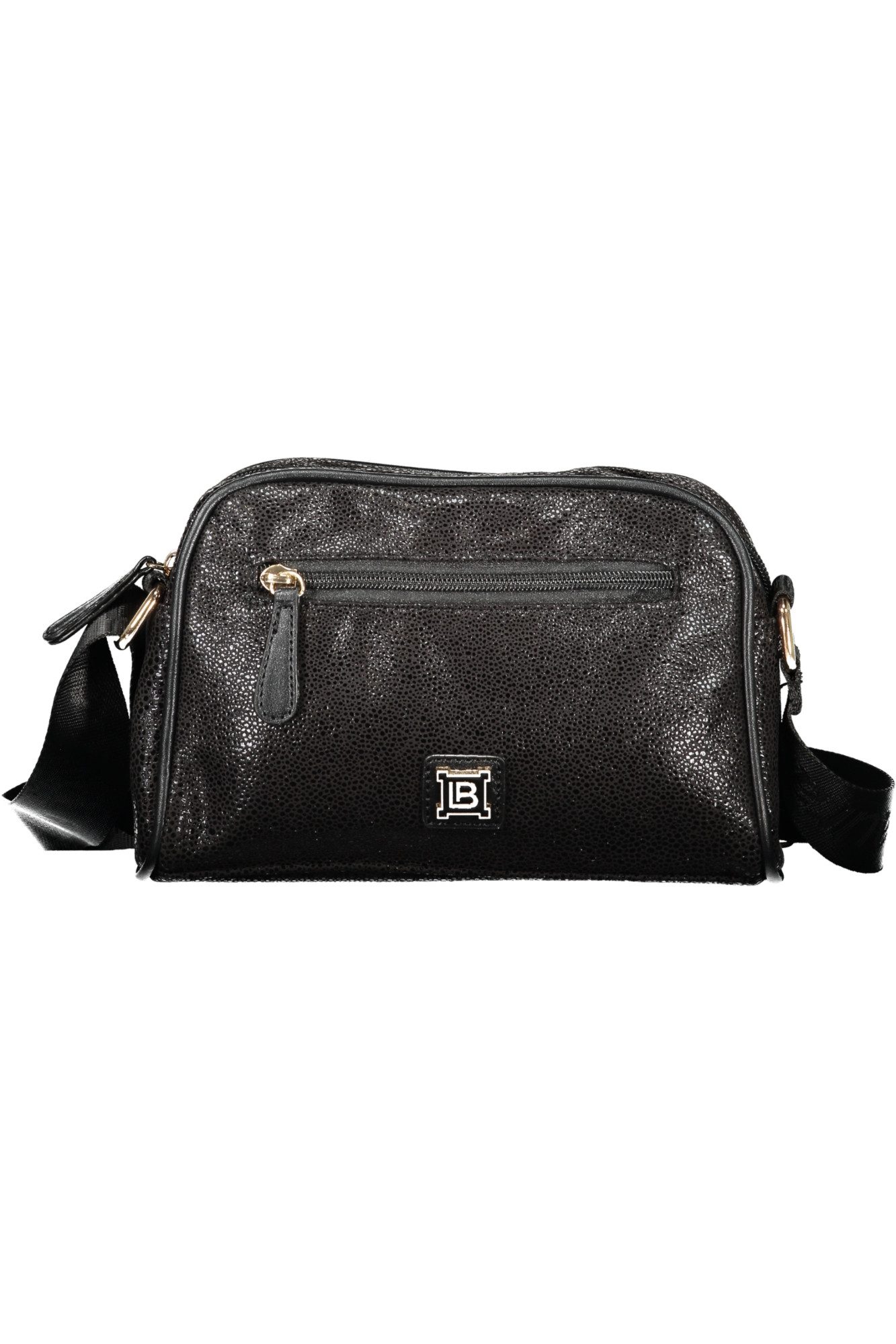 Laura Biagiotti Umhängetasche, Elegante Damenhandtasche in Schwarz mit verstellbarem Schultergurt