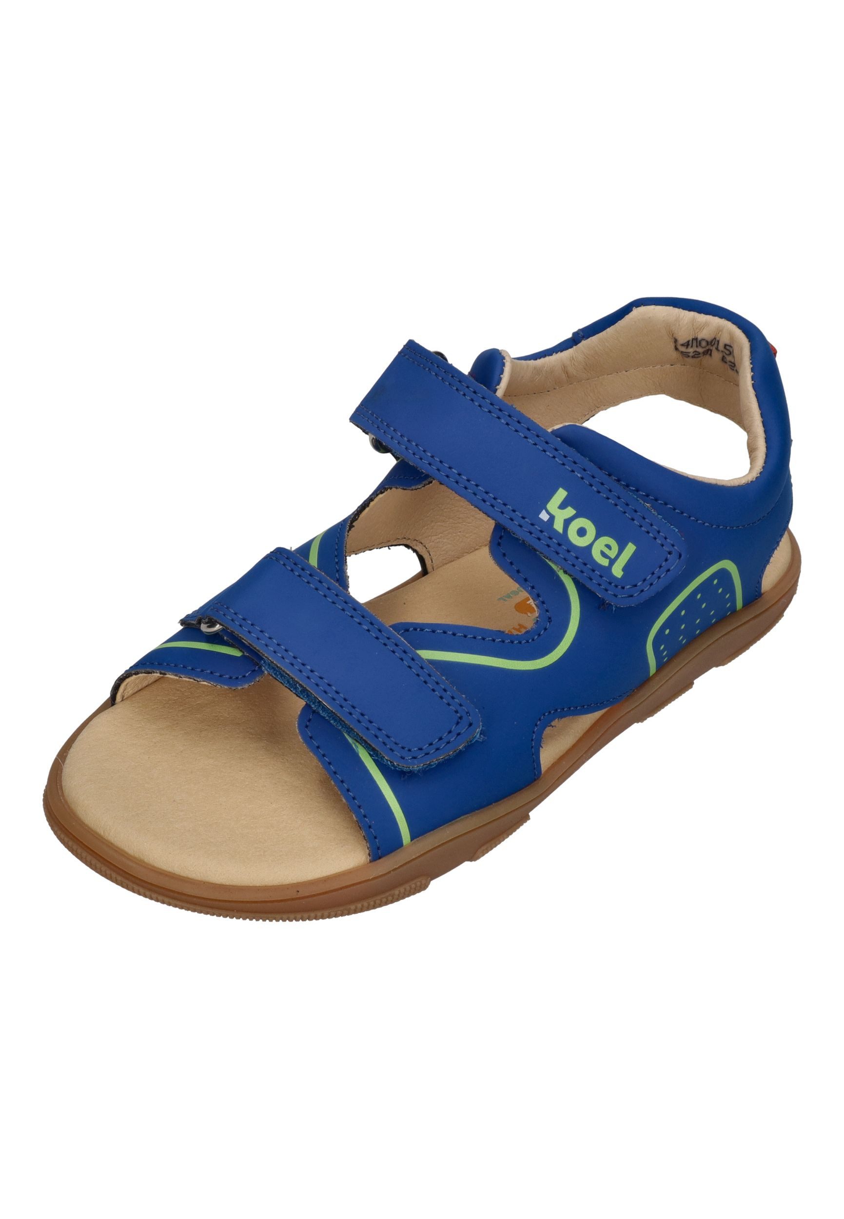 KOEL OVA II LEATHER Barfußschuh Royal Blue