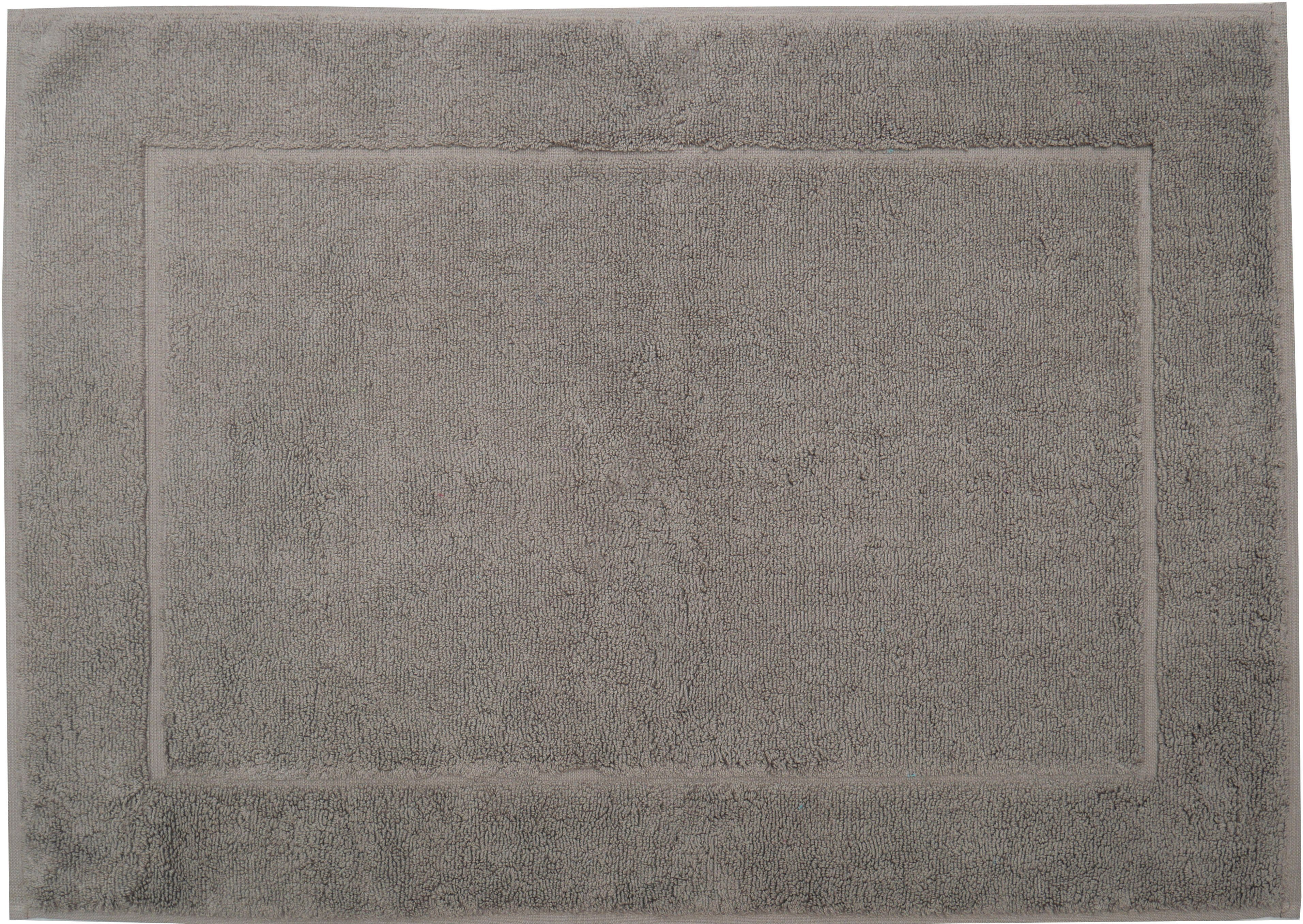 framsohn frottier Badematte Uni Basic Hotelmatte, Höhe 11 mm, schnell trocknend, beidseitig nutzbar, fußbodenheizungsgeeignet, Baumwolle, rechteckig, große Farbpalette, Hergestellt in Österreich, Badezimmerteppich