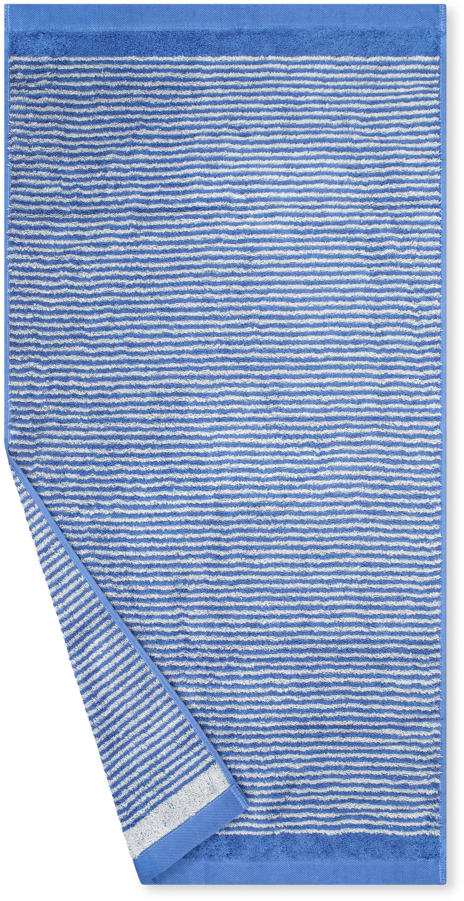 ROSS Handtücher schmaler Querstreifen, Frottier (Packung, 2-St), aus feinster Baumwolle