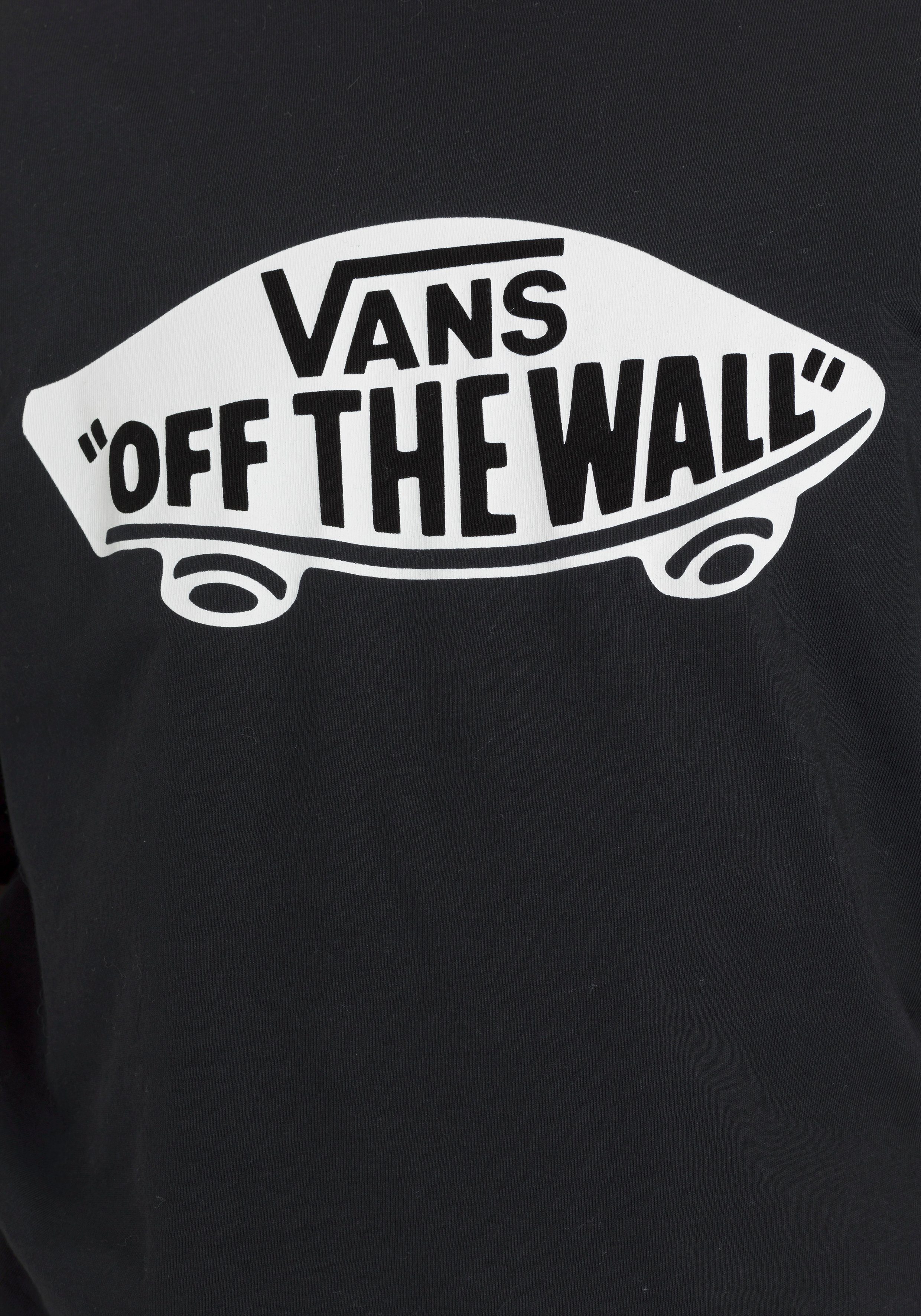 BOYS Black-White Vans OTW T-Shirt