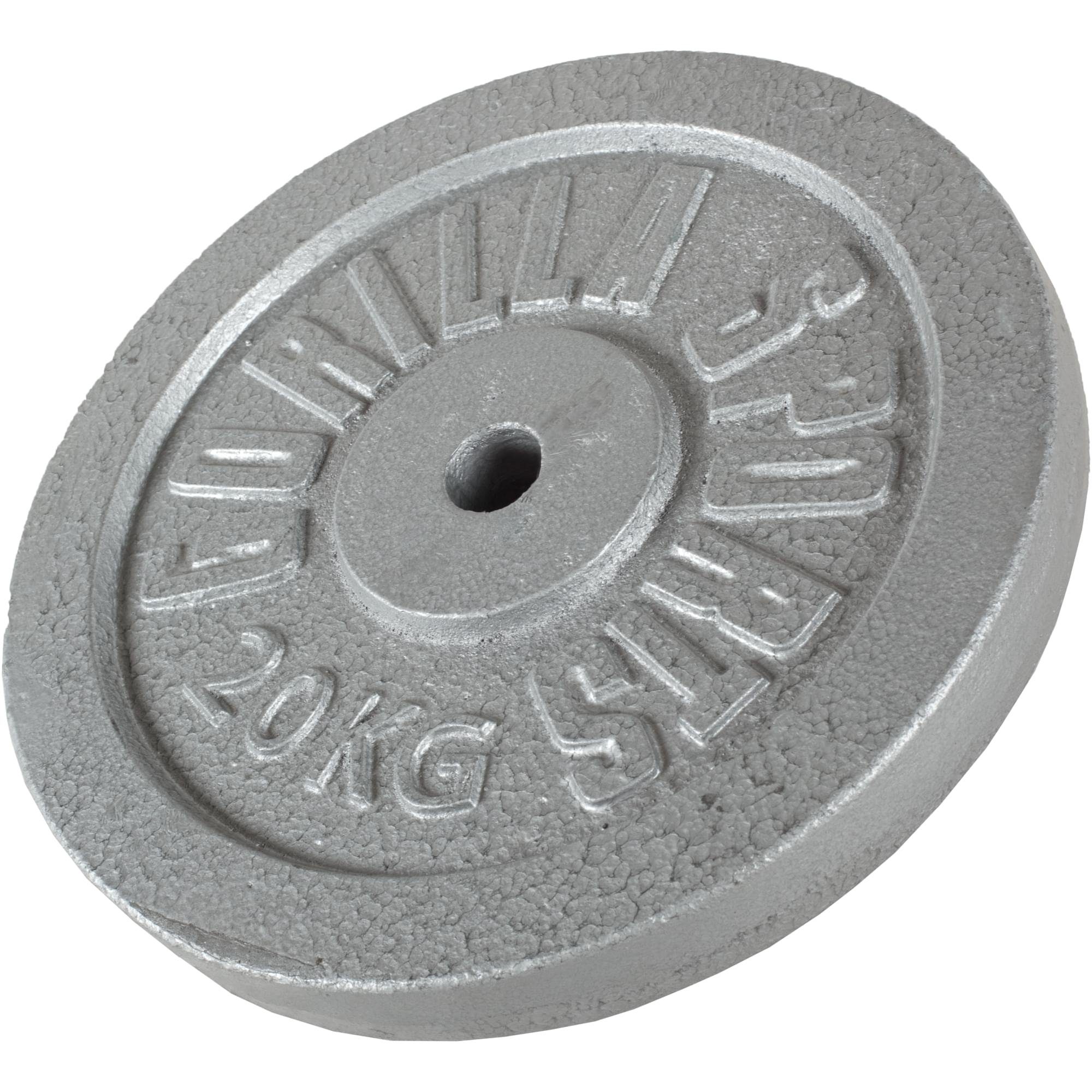 GORILLA SPORTS Hantelscheibe Hantelscheibe Guss 30/31 mm 1,25-30 KG, 20 kg