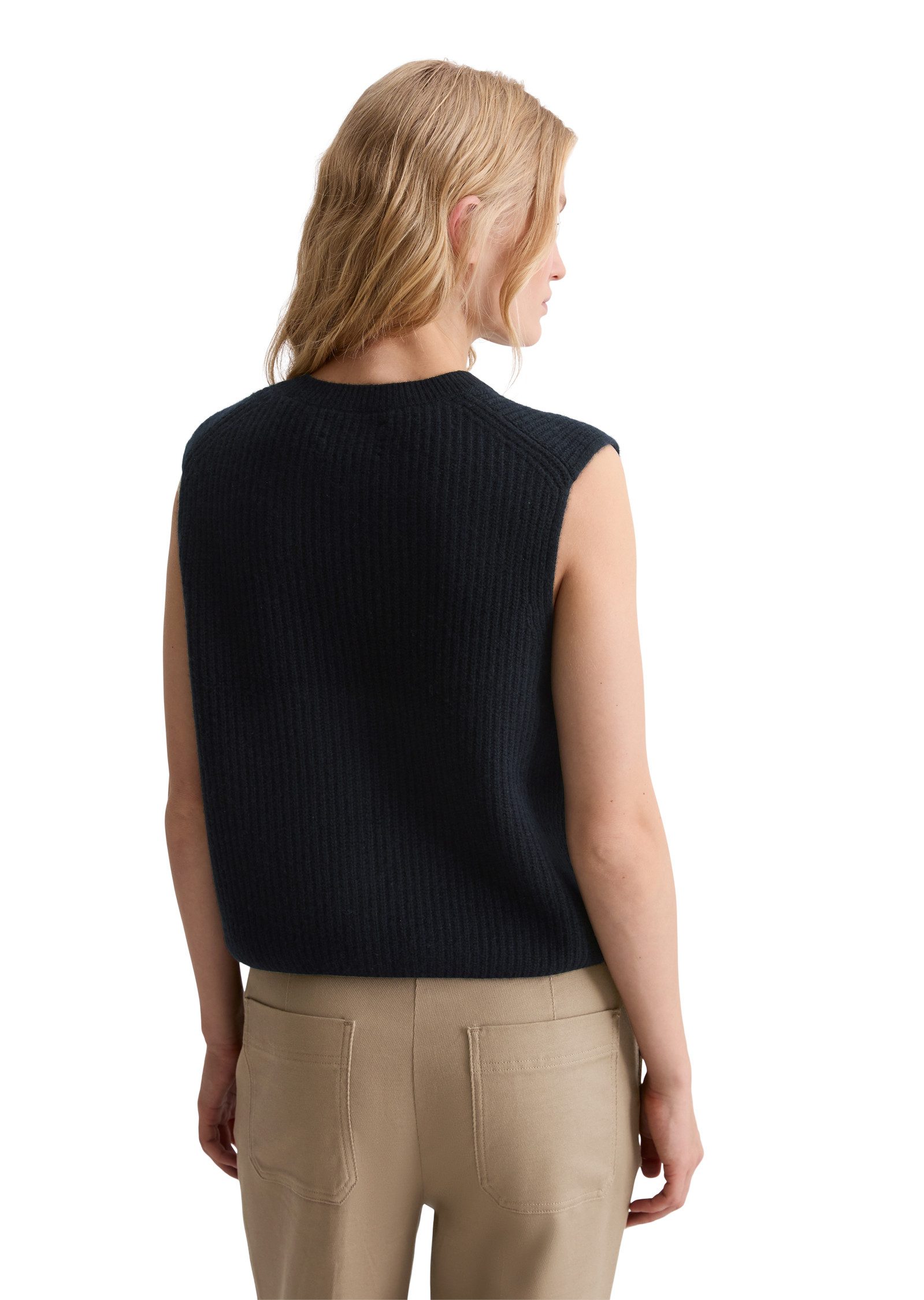 Marc O'Polo Strickweste slim fit, aus weichem Wolle-Mix günstig online kaufen