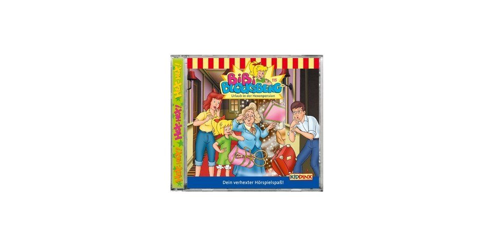 Kiddinx Hörspiel-CD Bibi Blocksberg 115 - Urlaub in der Hexenpension