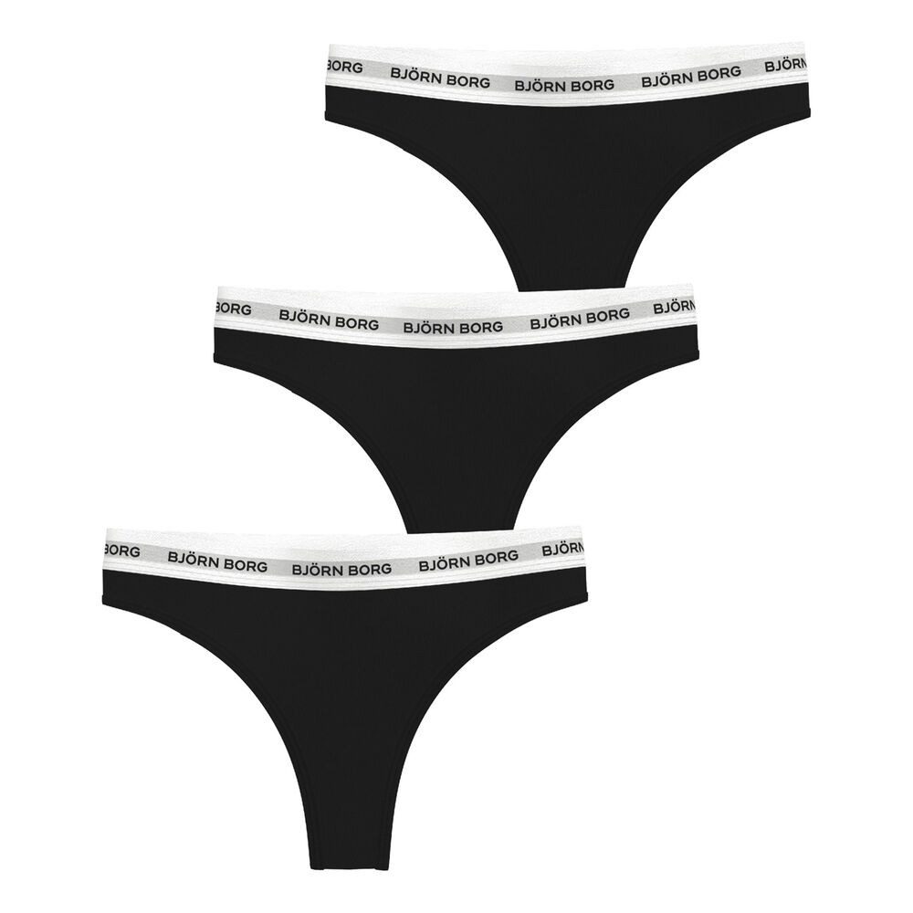 Björn Borg String Logo Thong 3P