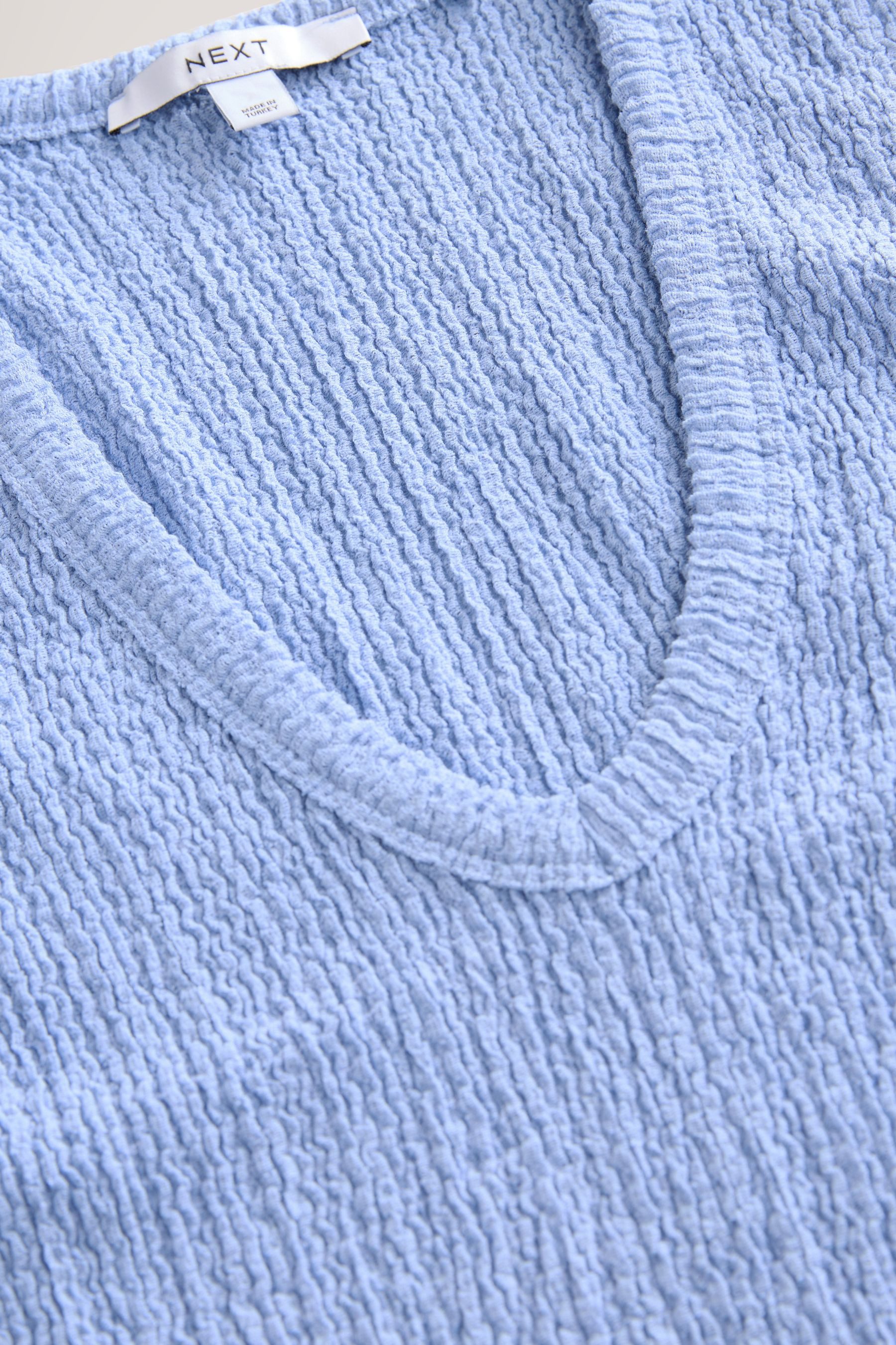 Next Trägertop Strukturiertes Tanktop mit V-Ausschnitt günstig online kaufen