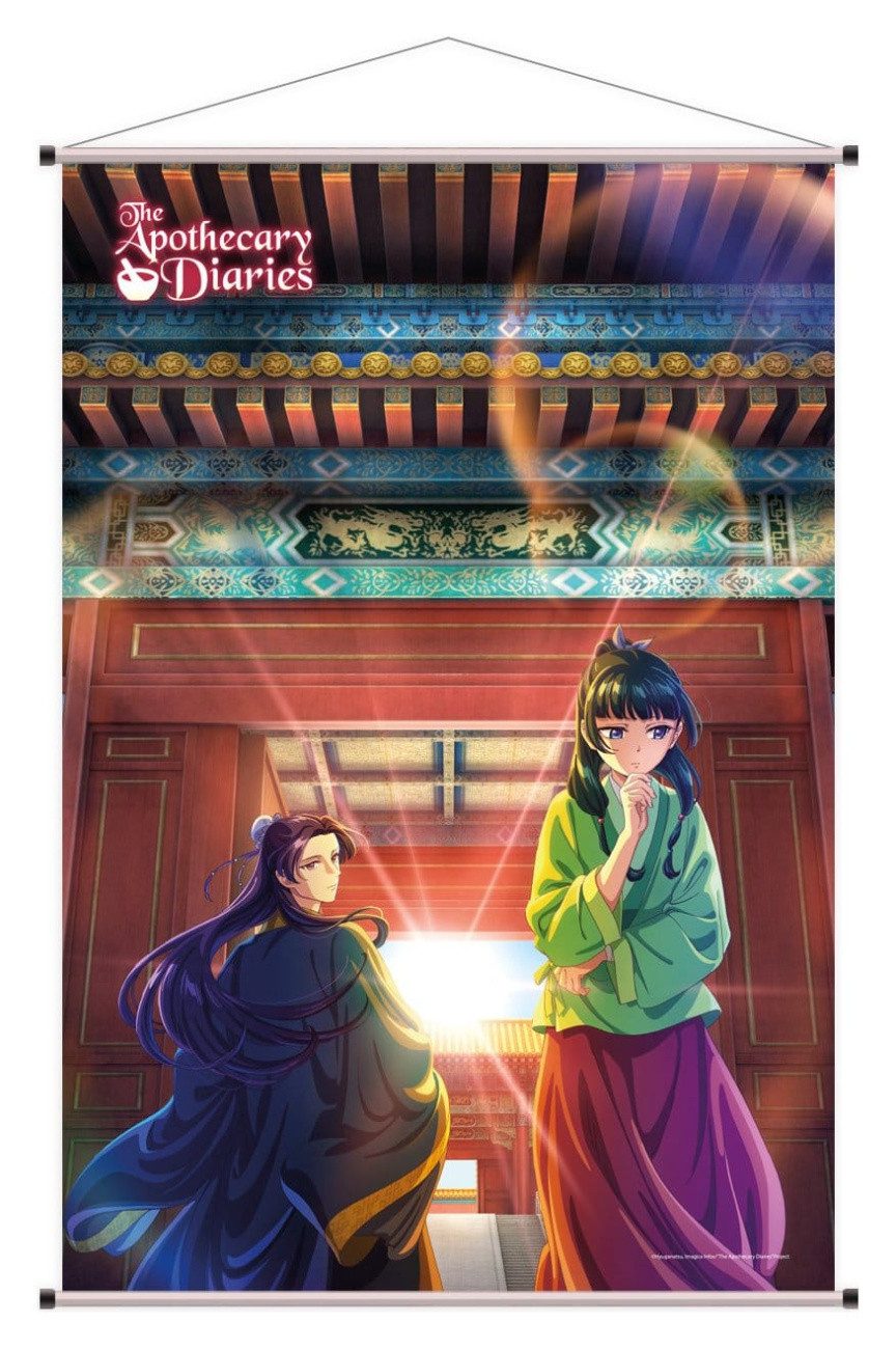 Sakami Merchandise Poster Die Tagebücher der Apothekerin Wandrolle 01 Maomao & Jinshi 60 x 90 cm