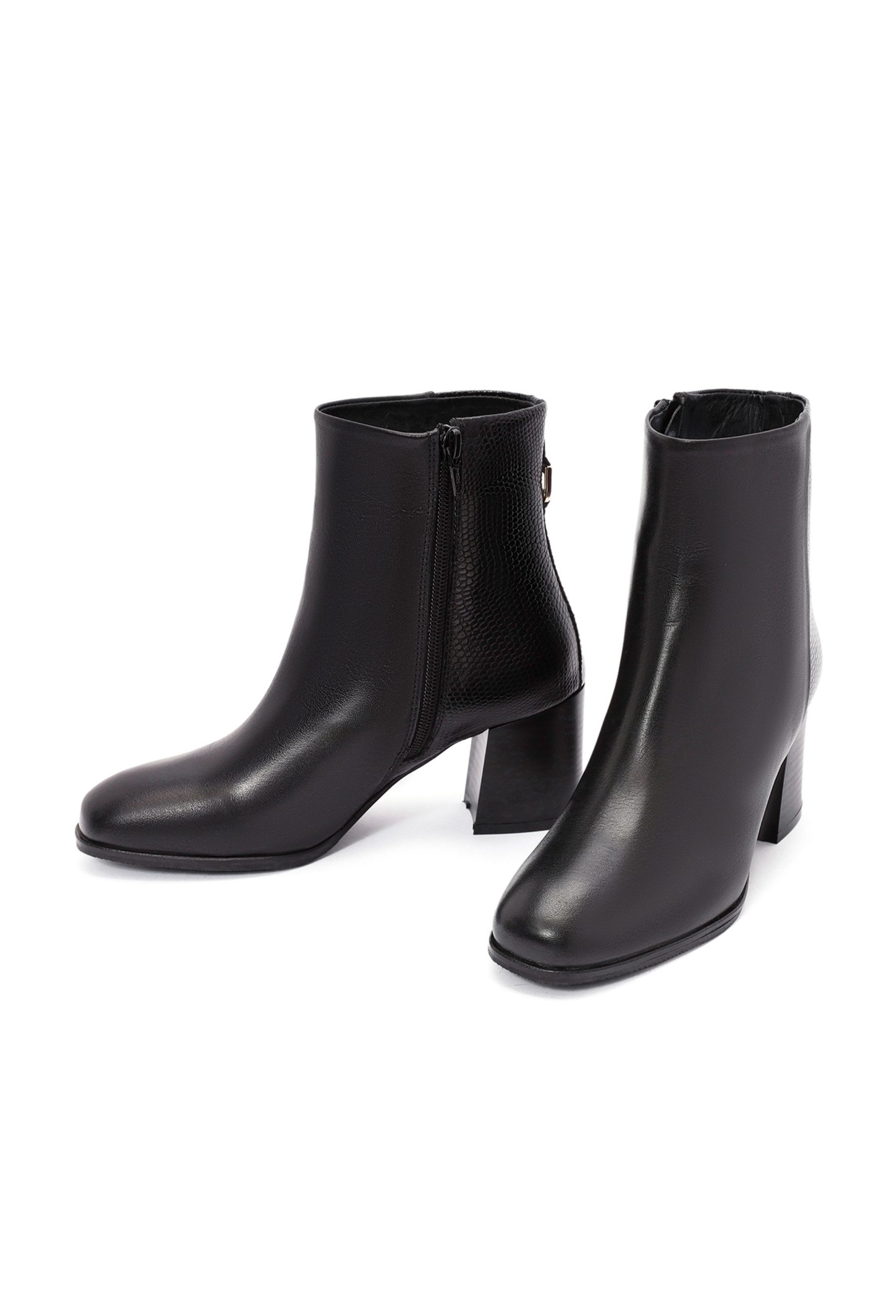Derimod Absatz-Stiefeletten aus Leder Ankleboots
