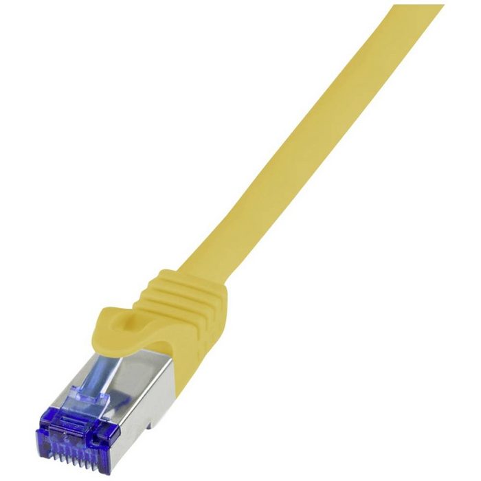 LogiLink Patchkabel Ultraflex Cat.6A S/FTP 2 m LAN-Kabel