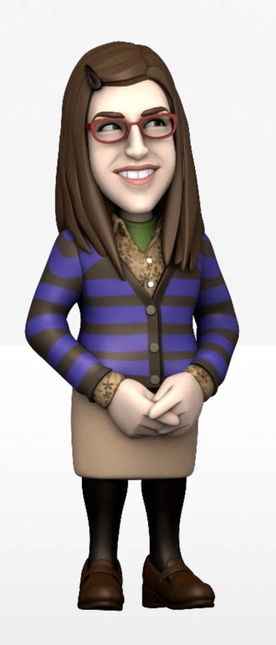 Minix Merchandise-Figur The Big Bang Theory Minix Figur Amy Farrah Fowler 12 cm