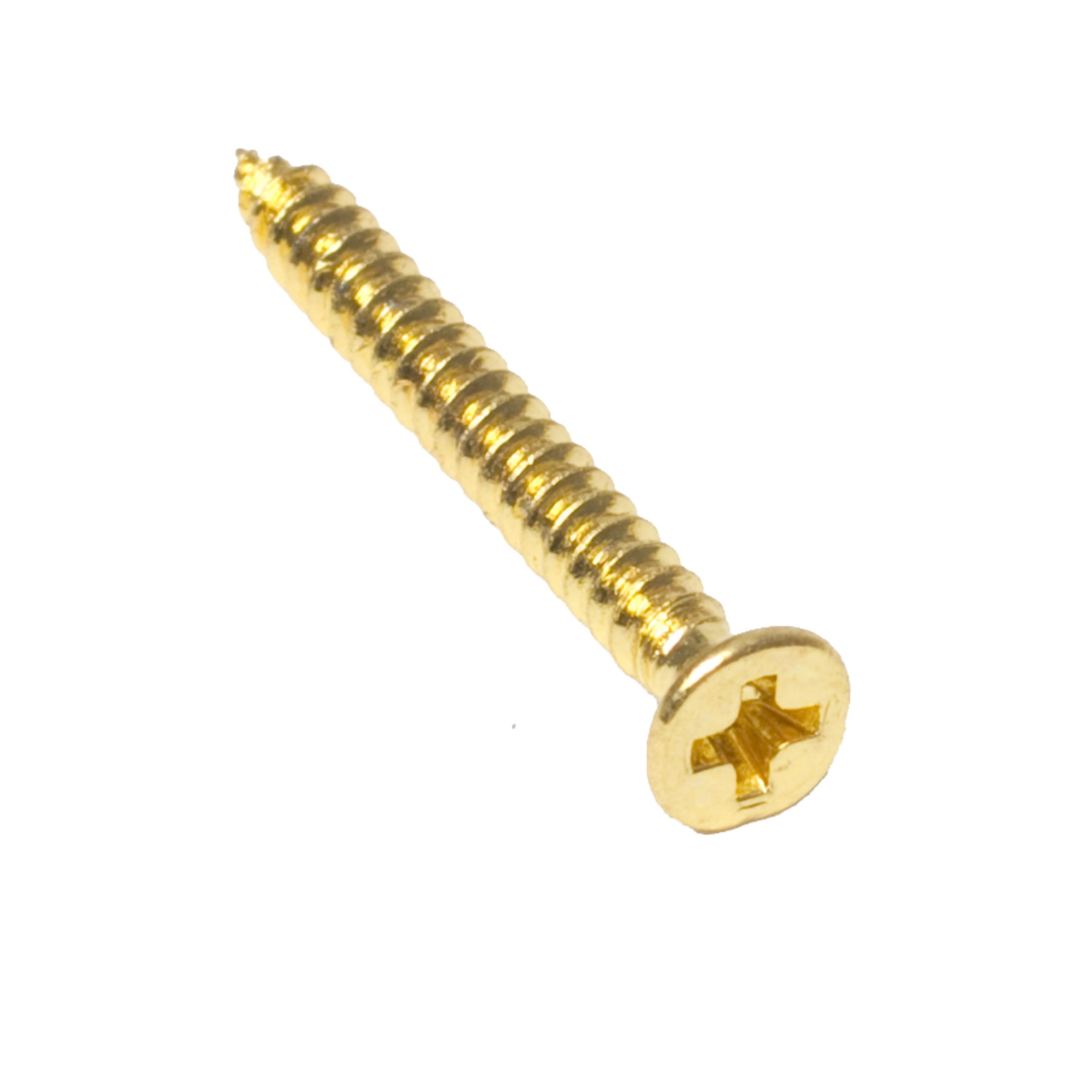 Göldo E-Gitarre, ersatzteile für Gitarren, Diverse Ersatzteile, Humbucker Rahmenschraube 10er Set Gold SR06G - Gitarren Ersatzteil