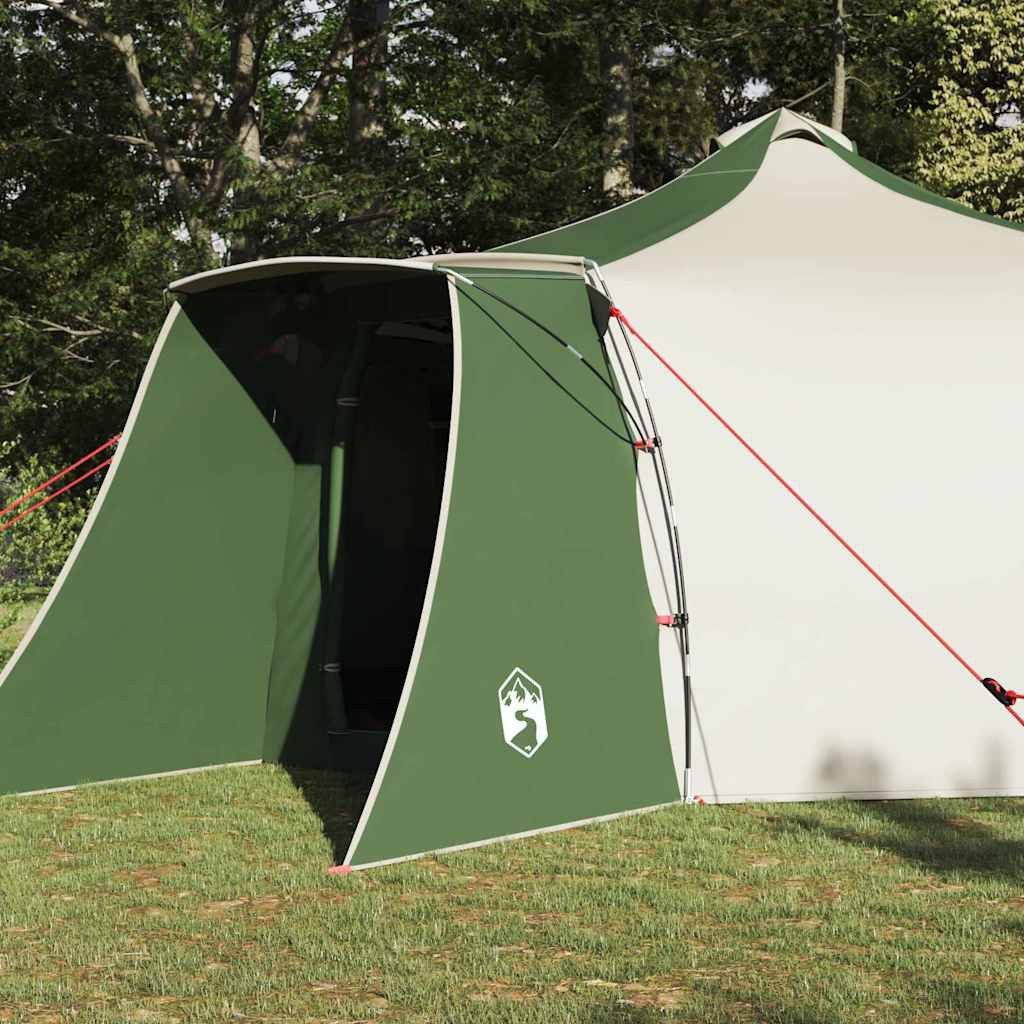 furnicato Faltzelt Family Tipi Zelt Grün 492x492x275 cm - Geräumig & Winddicht, (1 tlg)